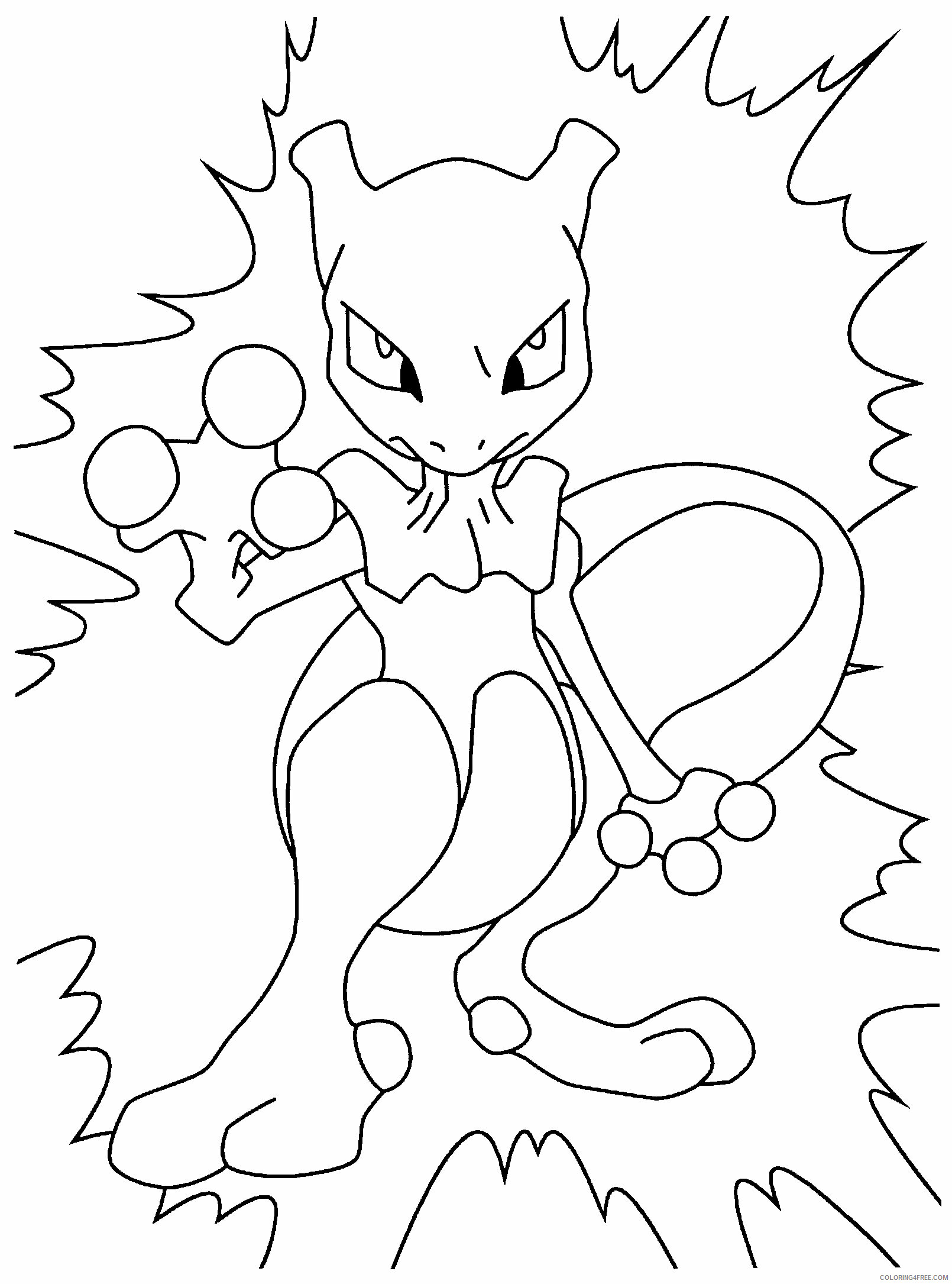 Pokemon Printable Coloring Pages Anime 2021 681 Coloring4free