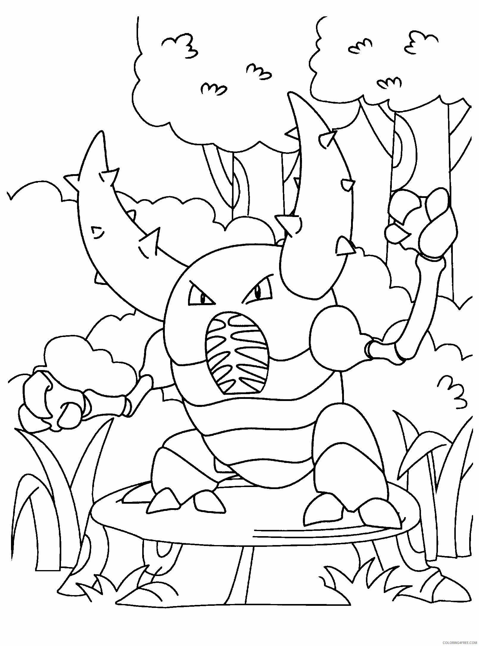 Pokemon Printable Coloring Pages Anime 2021 687 Coloring4free