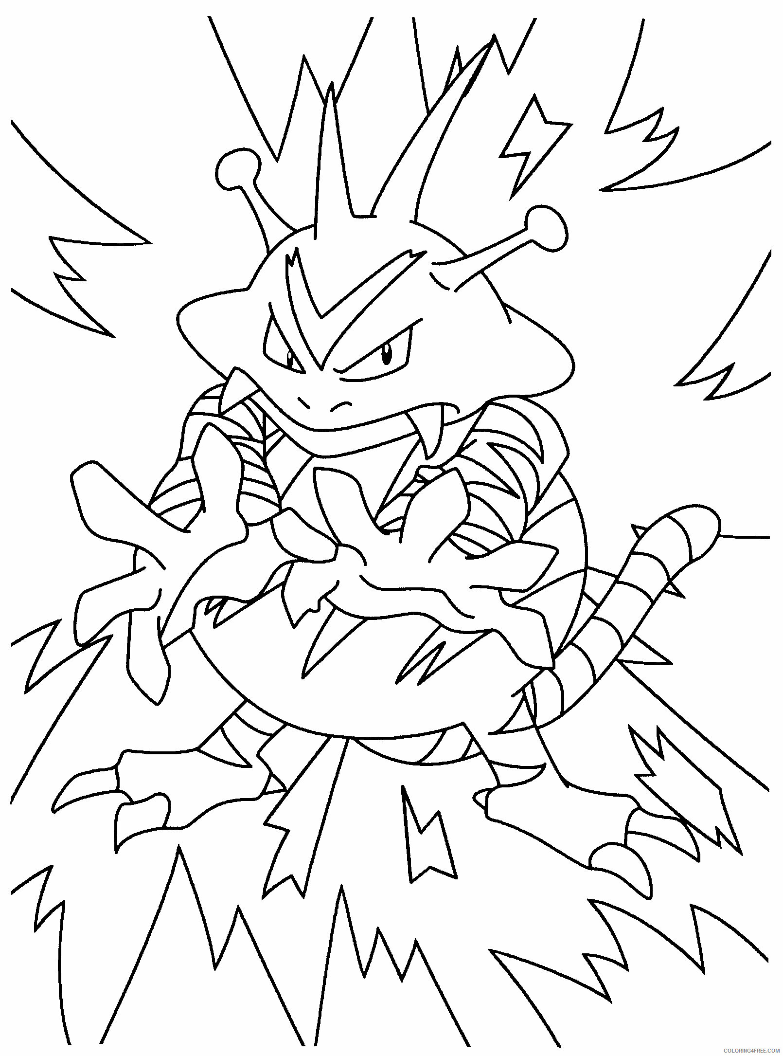 Pokemon Printable Coloring Pages Anime 2021 690 Coloring4free