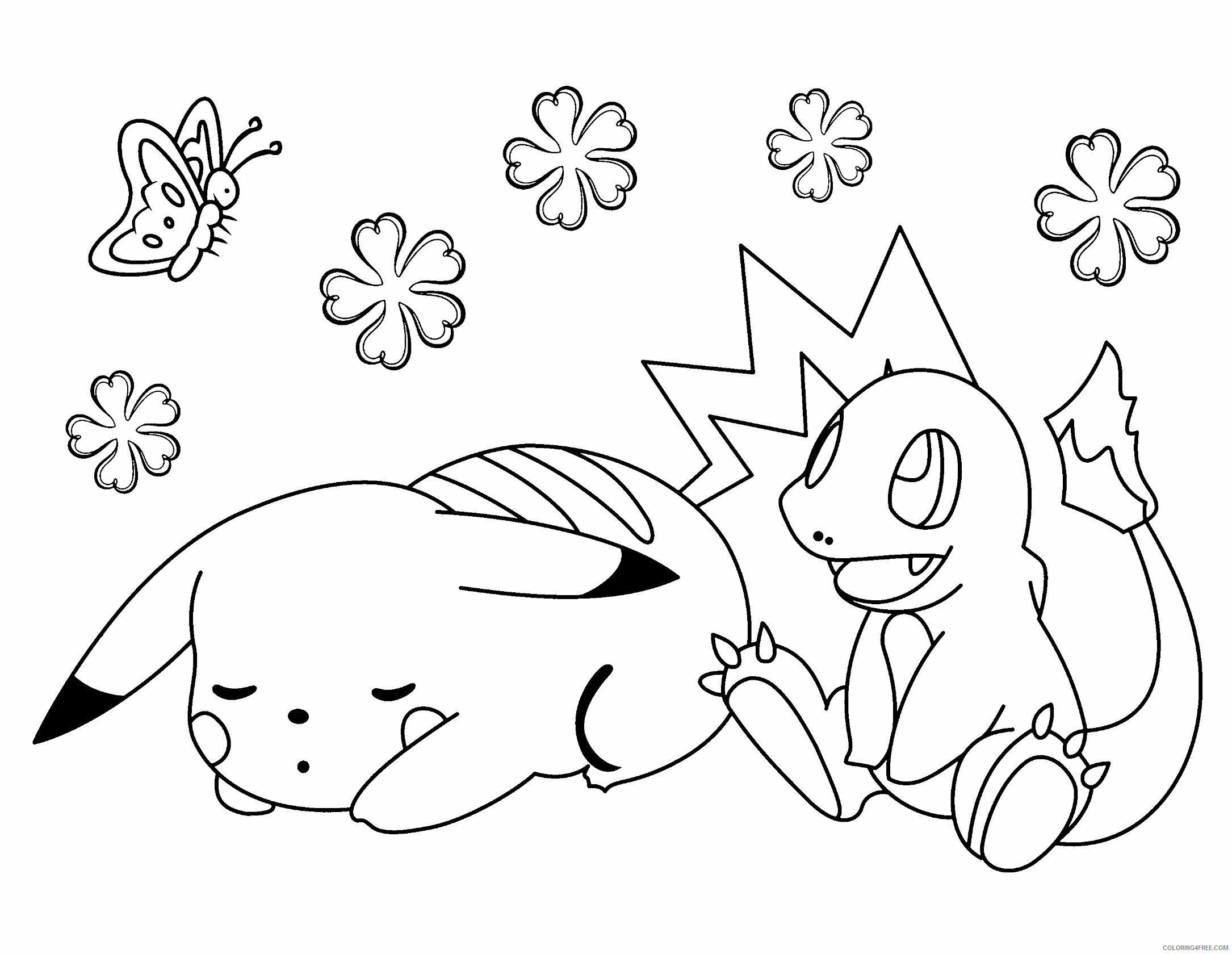 Pokemon Printable Coloring Pages Anime 2021 694 Coloring4free