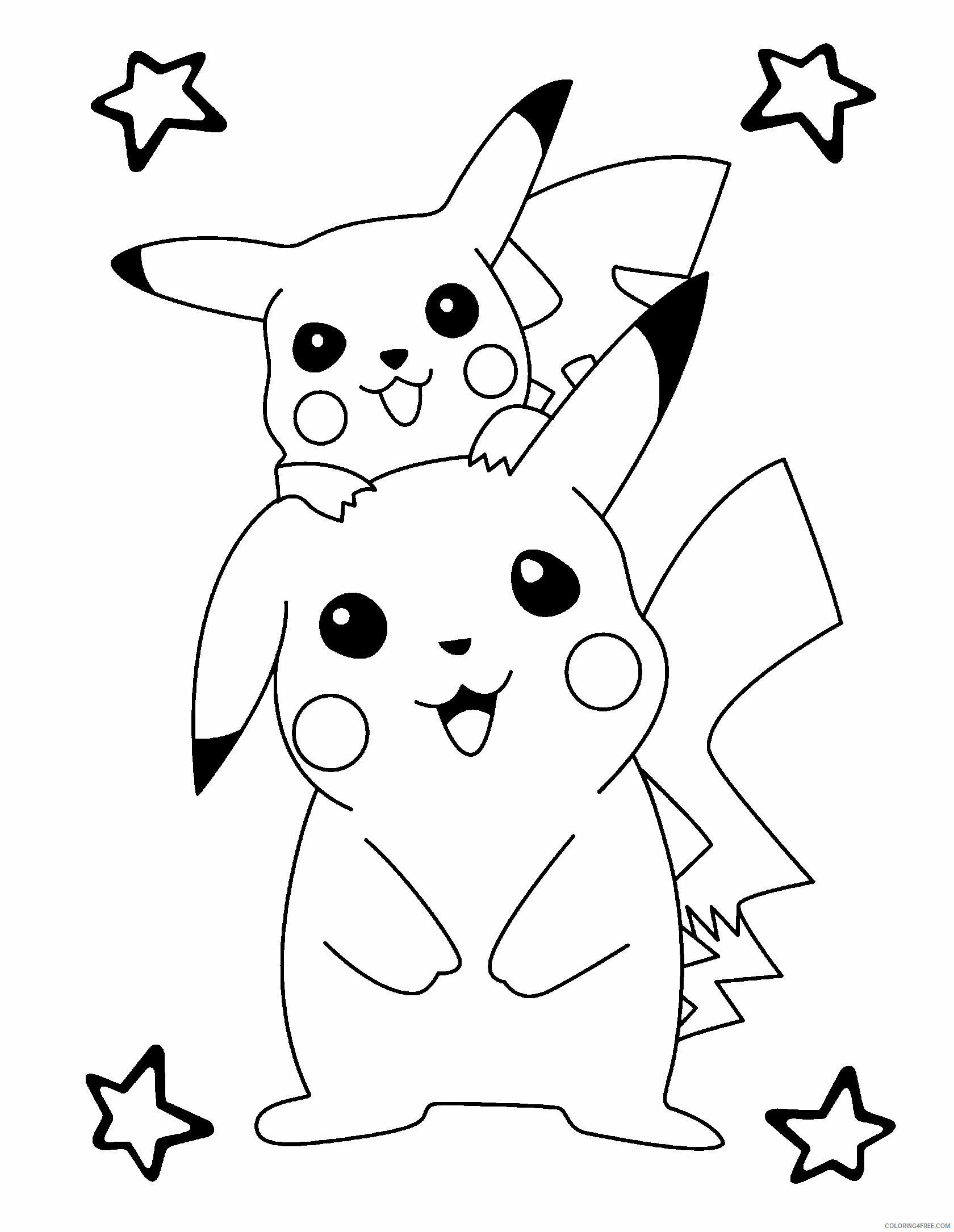 Pokemon Printable Coloring Pages Anime 2021 695 Coloring4free