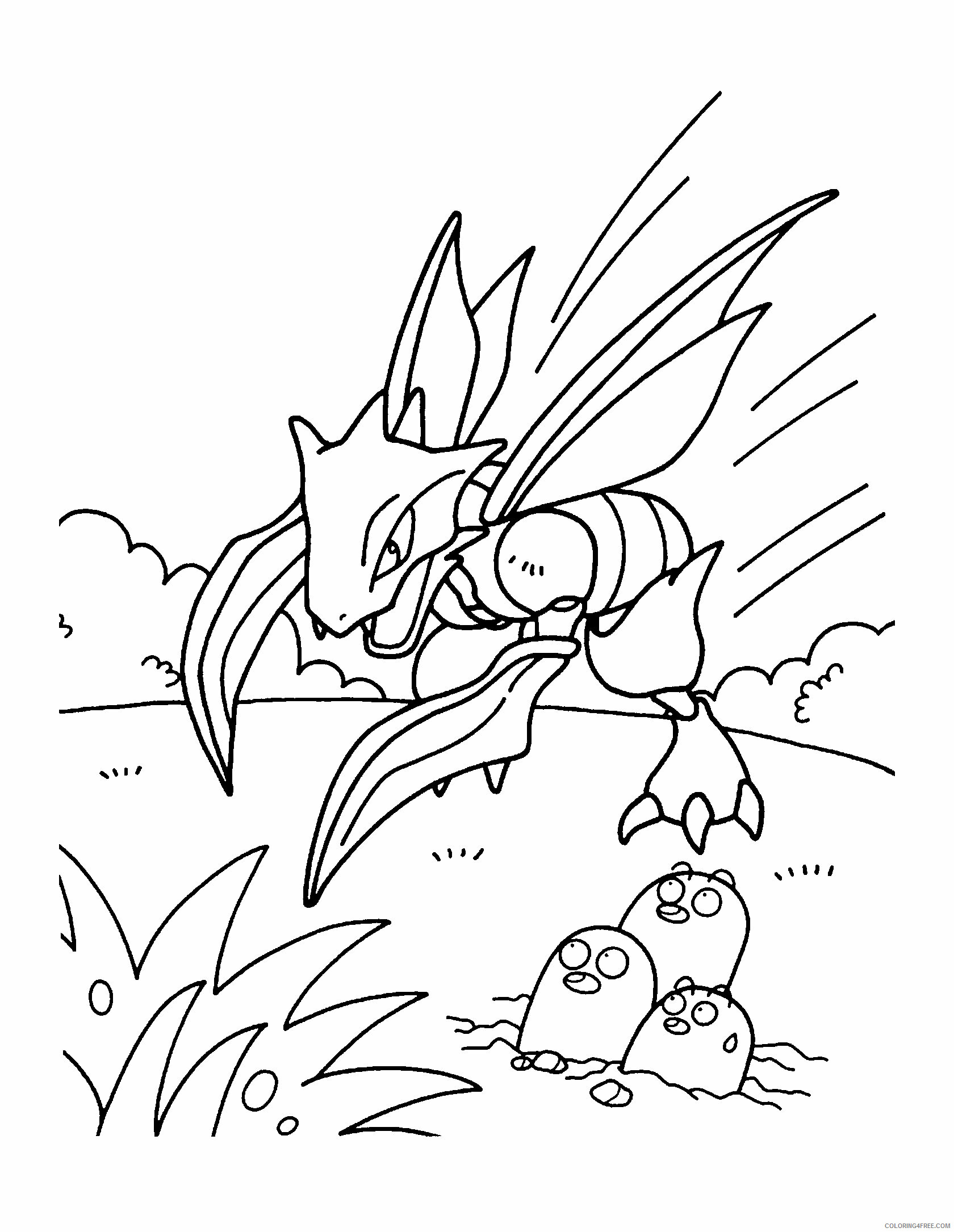 Pokemon Printable Coloring Pages Anime 2021 702 Coloring4free