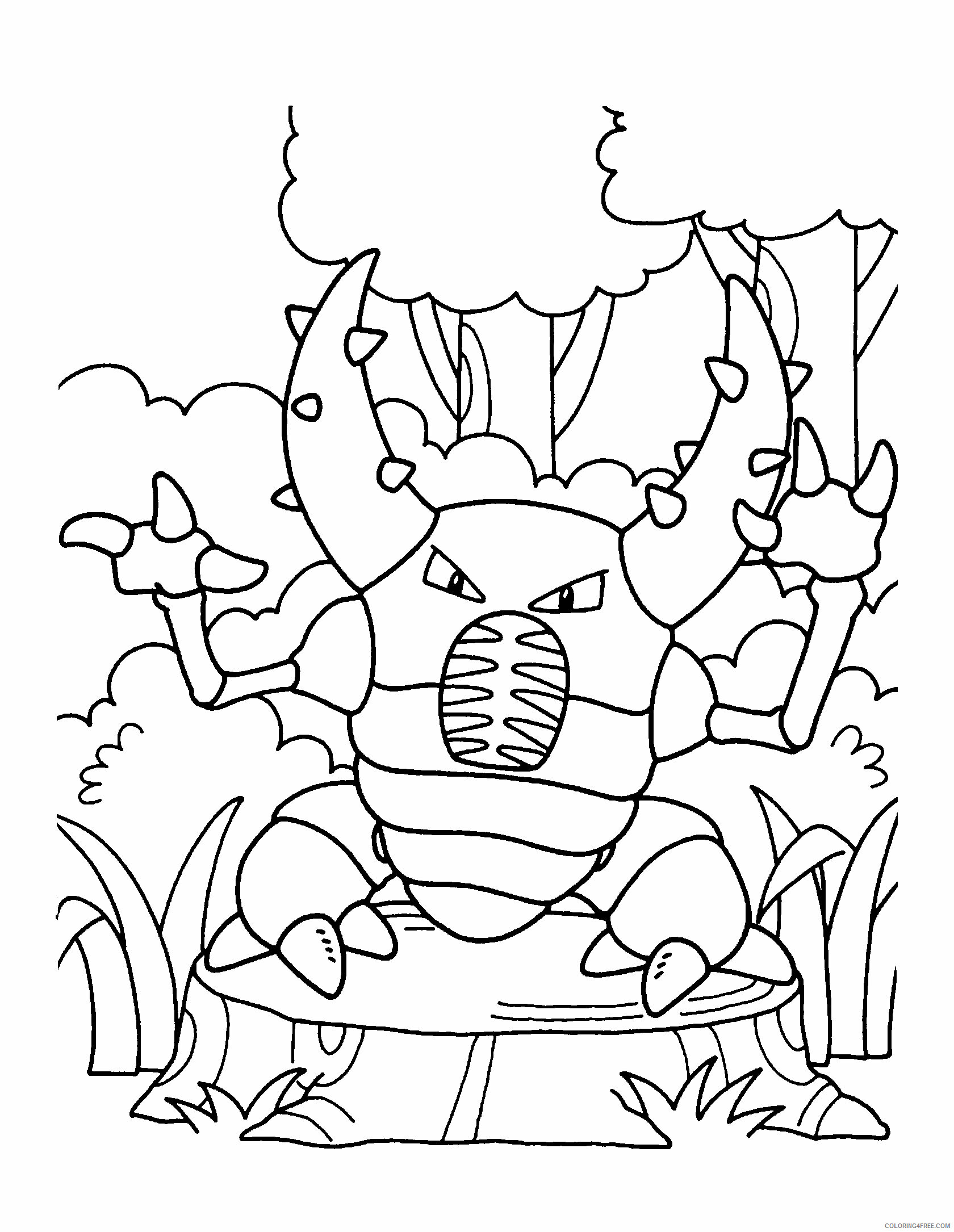Pokemon Printable Coloring Pages Anime 2021 705 Coloring4free