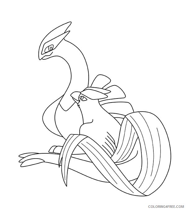 Pokemon Printable Coloring Pages Anime Articuno Pokemon 2021 006 Coloring4free