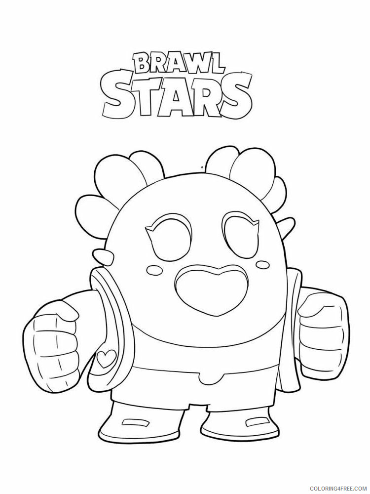 Printable Brawl Stars Coloring Pages Games Brawl Stars 2 Printable 2021 162 Coloring4free