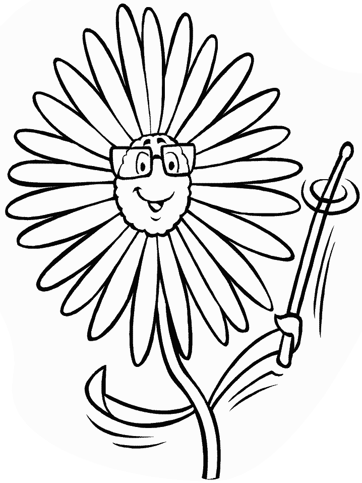 Printable Flower Coloring Pages Flowers Nature 12 Printable 2021 333 Coloring4free