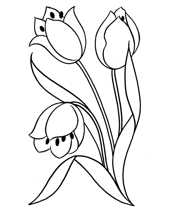Printable Flower Coloring Pages Flowers Nature flowers to Printable 2021 419 Coloring4free