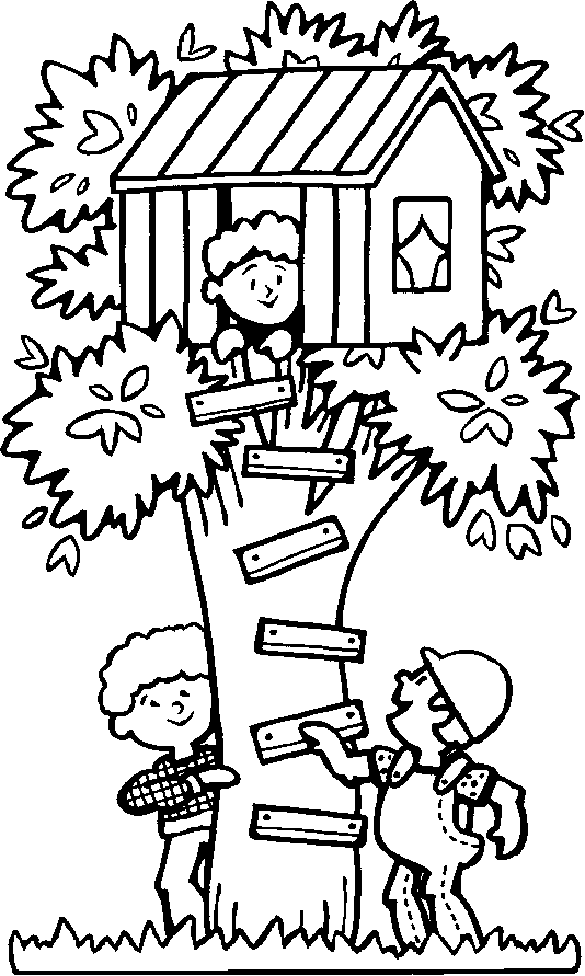 Printable Tree Coloring Pages Tree Nature Treeshouse Printable 2021 698 Coloring4free