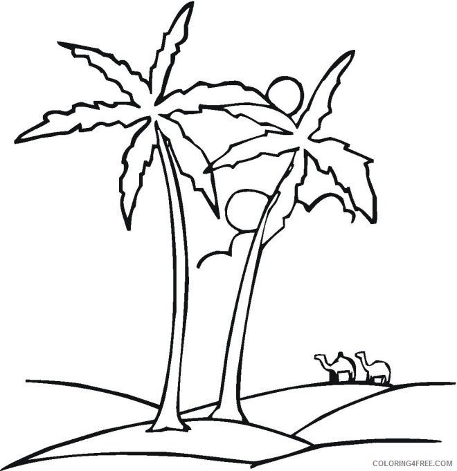 Printable Tree Coloring Pages Tree Nature tree 4 Printable 2021 660 Coloring4free
