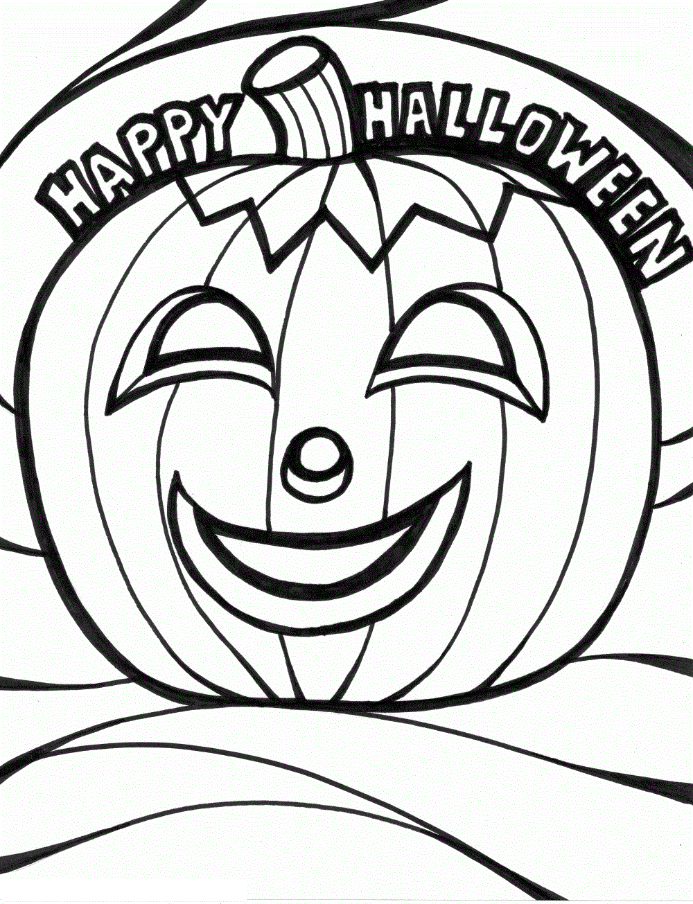 Pumpkin Coloring Pages Vegetables Food Pumpkin Halloween Printable 2021 721 Coloring4free