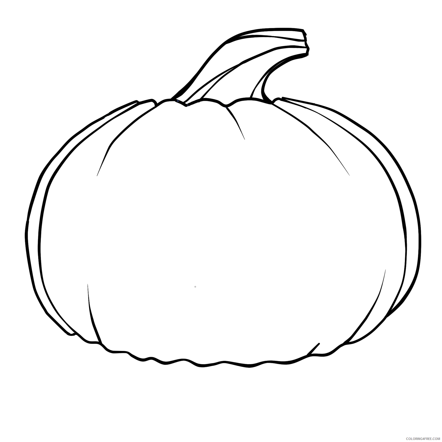 Pumpkin Coloring Pages Vegetables Food Pumpkins To Printable 2021 729 Coloring4free