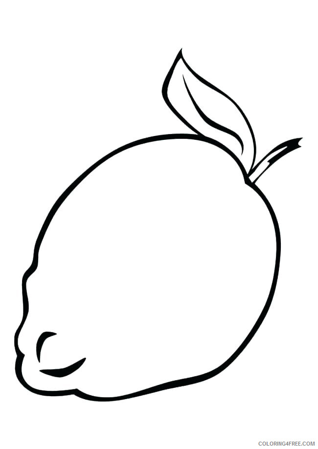 Random fruit Coloring Pages Fruits Food Free Fruit For Kids Printable 2021 392 Coloring4free