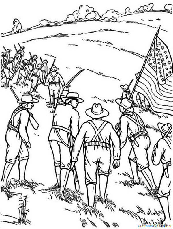 Remembrance Day Coloring Pages Holiday Remembrance Day Fighter Troops Printable 2021 0855 Coloring4free