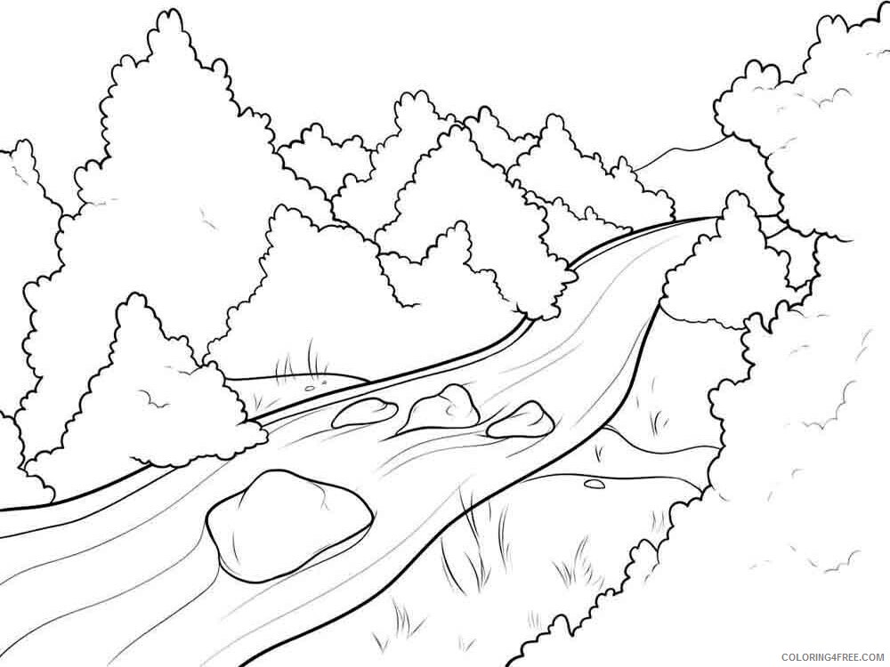 River Coloring Pages Nature River 11 Printable 2021 483 Coloring4free