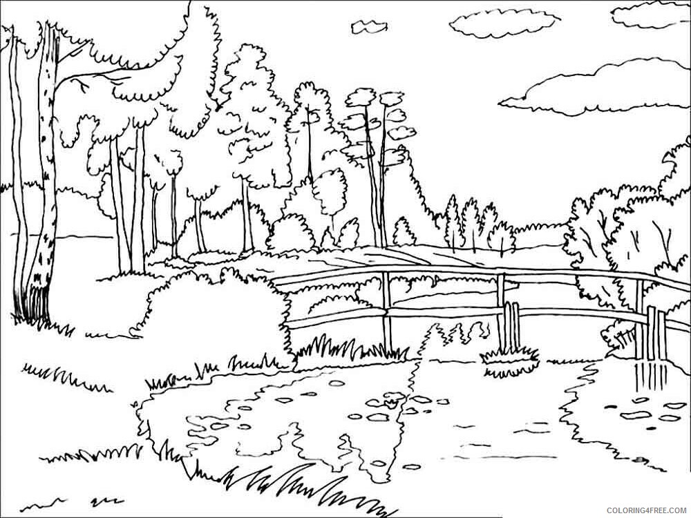 River Coloring Pages Nature River 15 Printable 2021 487 Coloring4free