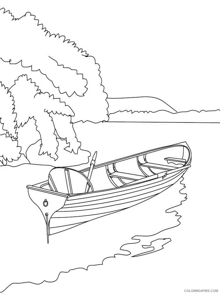 River Coloring Pages Nature River 3 Printable 2021 490 Coloring4free