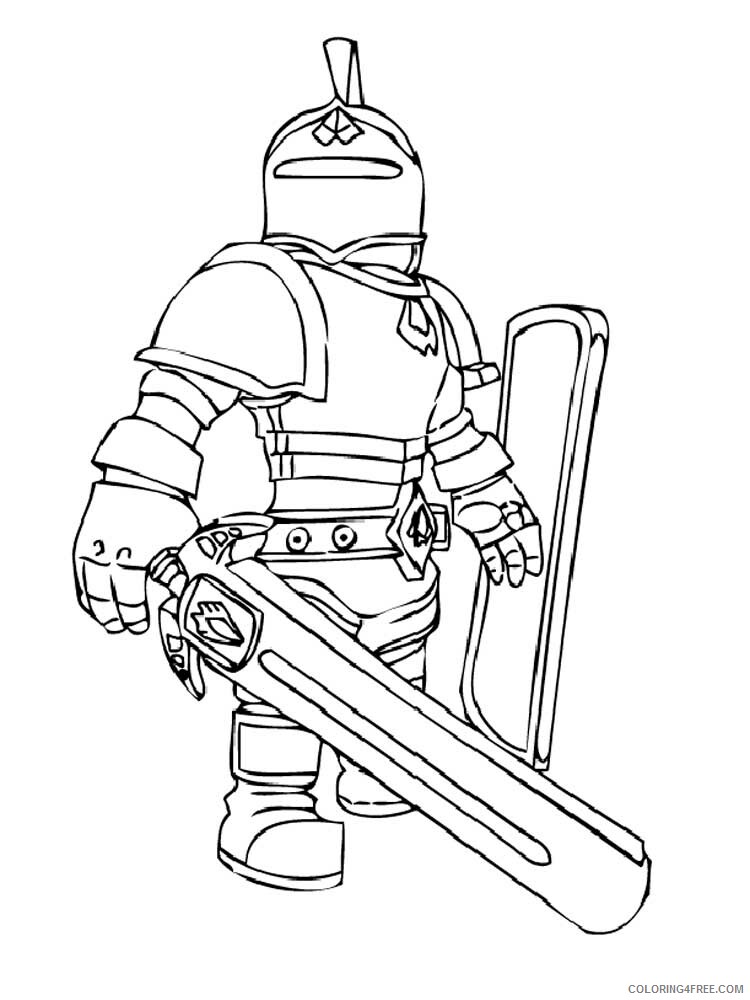 Roblox Coloring Pages Games Roblox 2 Printable 2021 0951 Coloring4free Coloring4free Com - dwarf armor roblox
