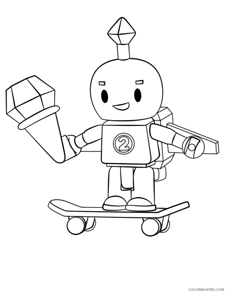 Roblox Coloring Pages Games Roblox Robot Printable 2021 0947 Coloring4free Coloring4free Com - robots roblox game