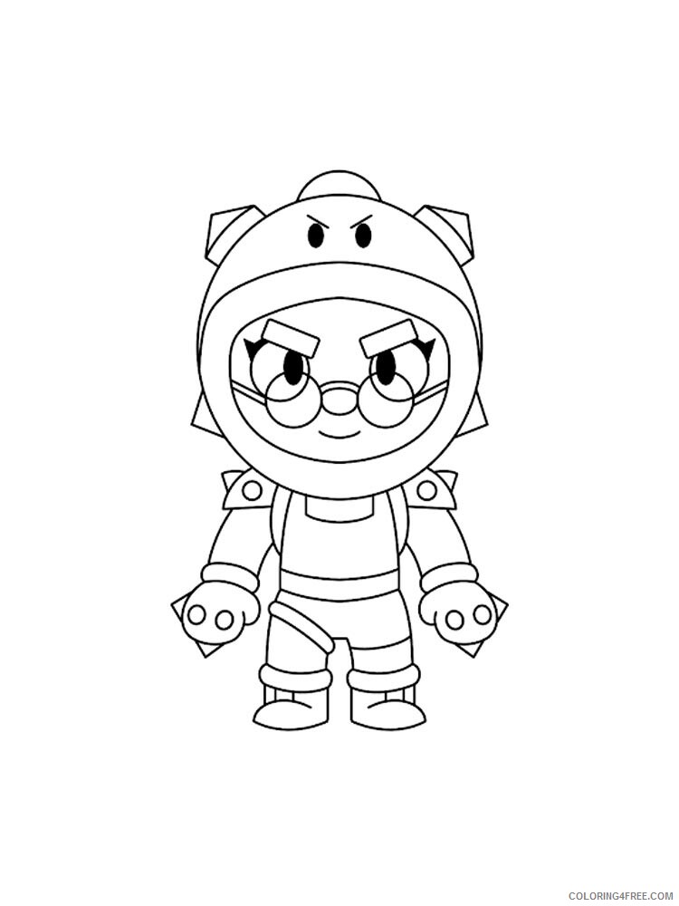 Rosa Coloring Pages Games Rosa Brawl Stars 4 Printable 2021 182 Coloring4free Coloring4free Com - brawl stars coloring pages rosa