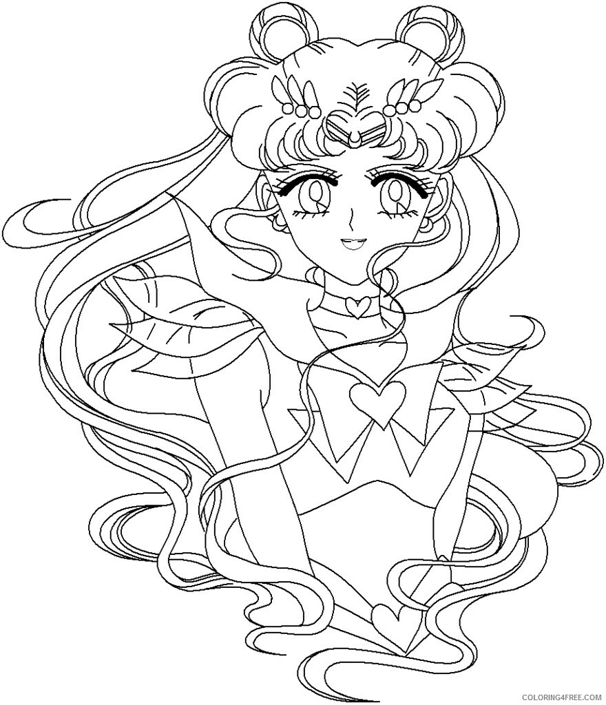 Sailor Moon Printable Coloring Pages Anime of Sailor Moon 2021 0967 Coloring4free