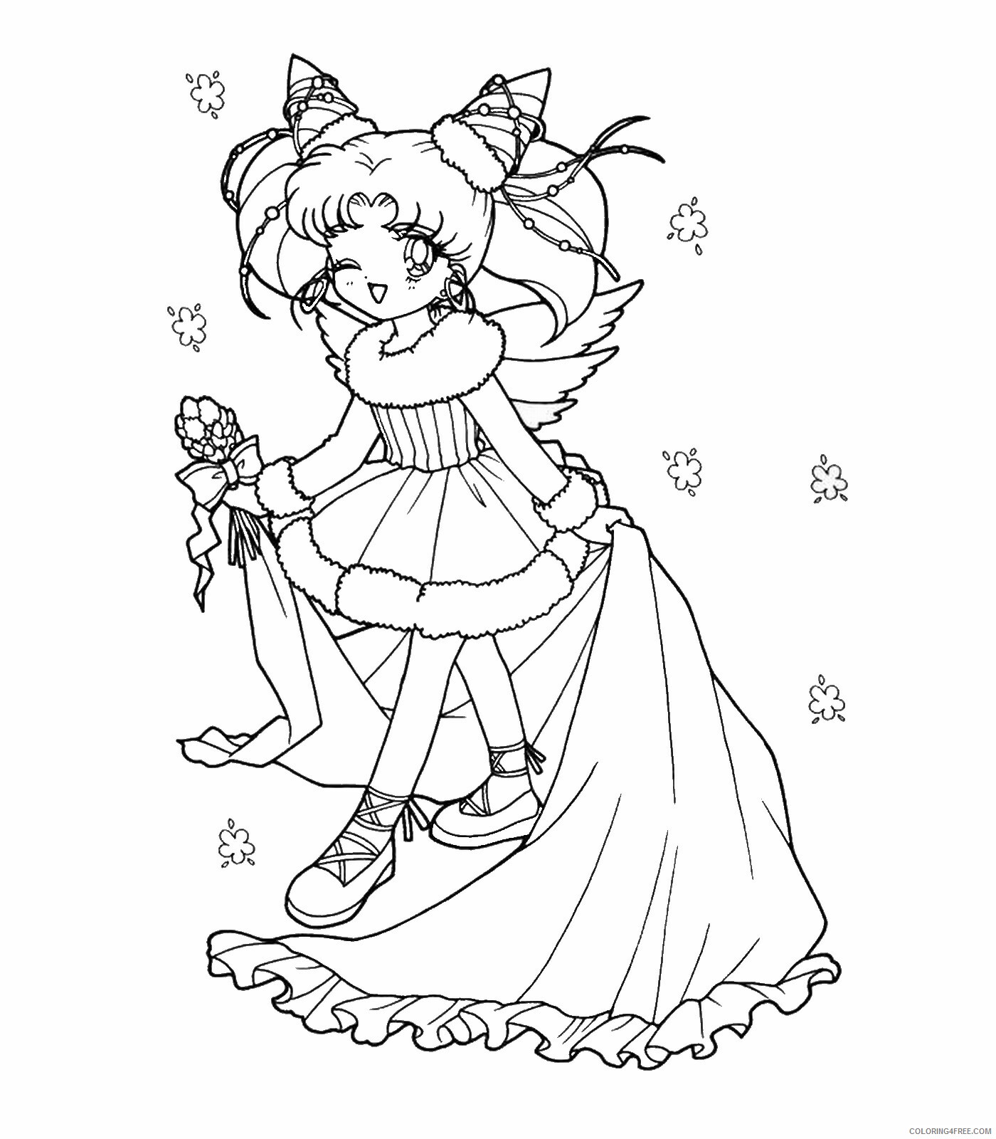 Sailor Moon Printable Coloring Pages Anime sailor_moon_cl06 2021 0972 Coloring4free