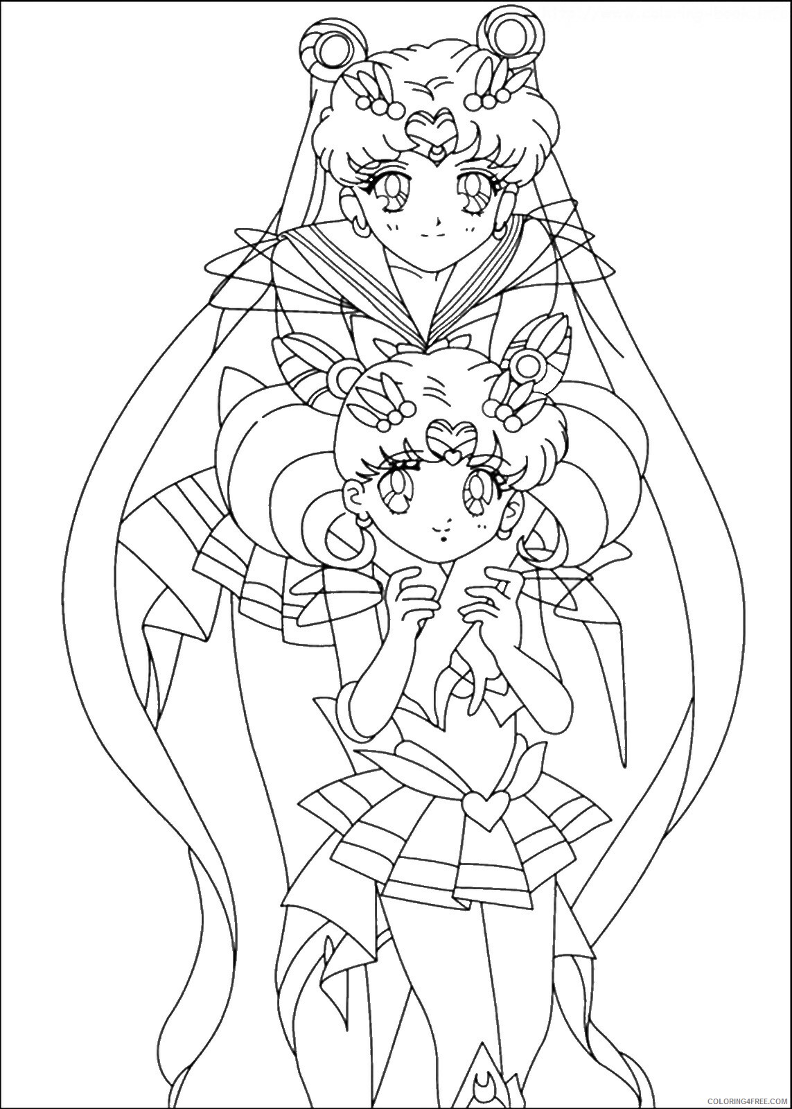 Sailor Moon Printable Coloring Pages Anime sailor_moon_cl27 2021 0975 Coloring4free