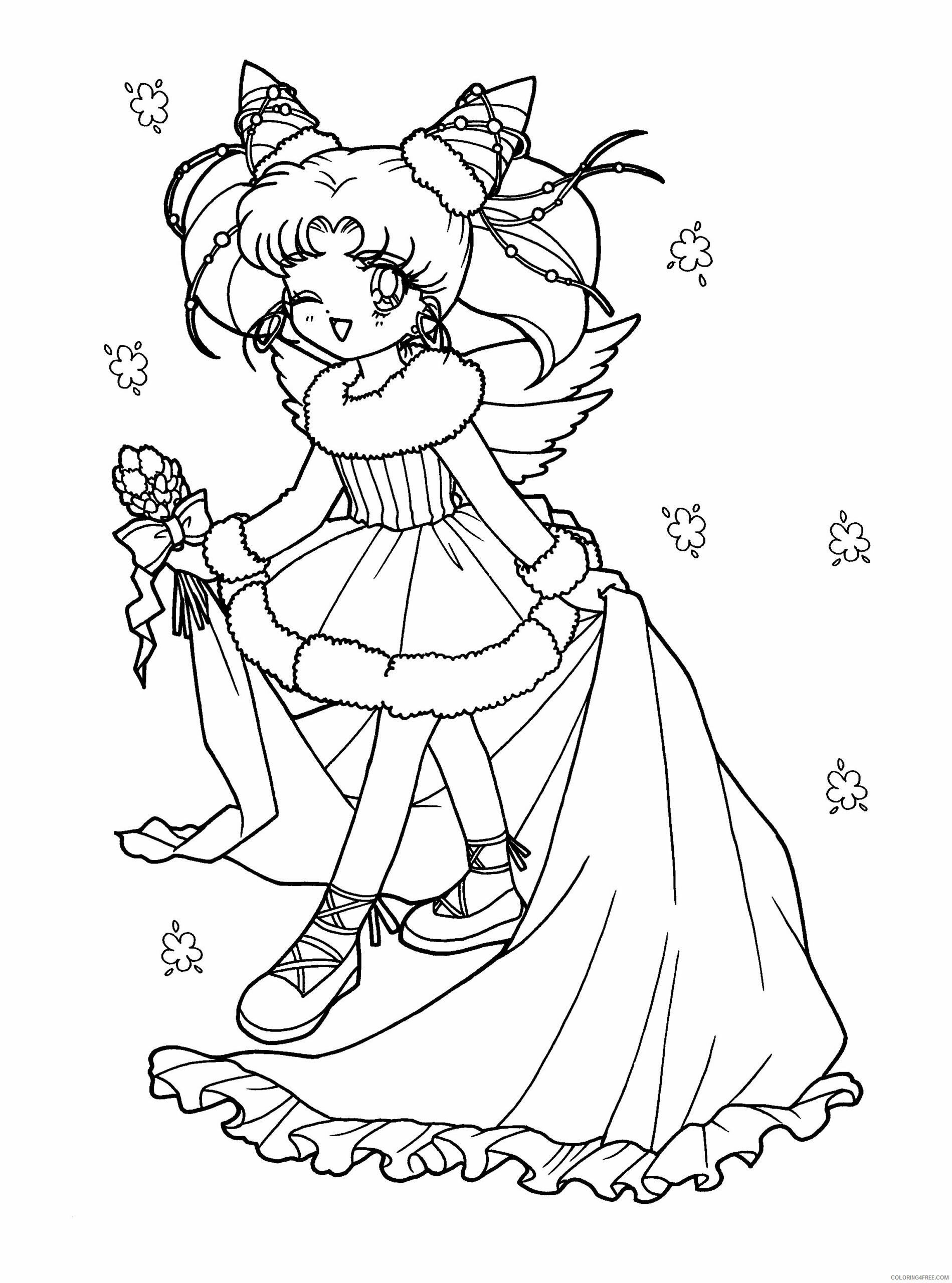 Sailor Moon Printable Coloring Pages Anime sailormoon 103 2021 1012 Coloring4free