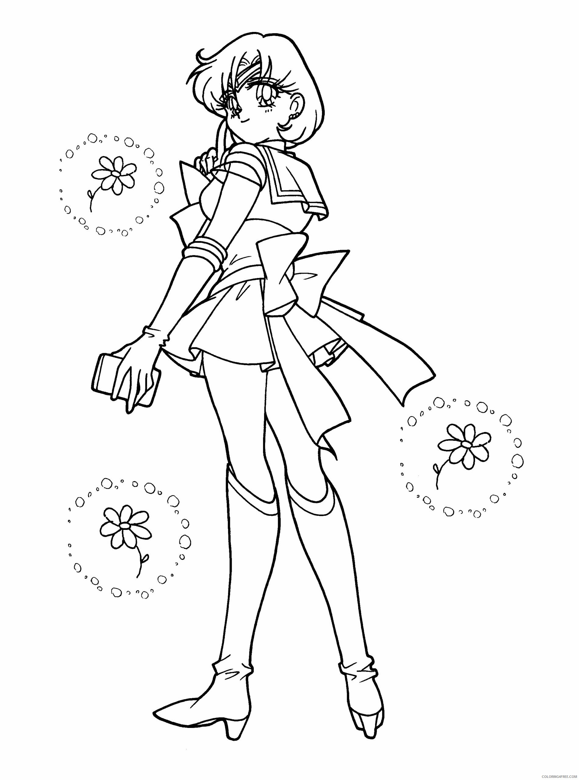 Sailor Moon Printable Coloring Pages Anime sailormoon 106 2021 1015 Coloring4free