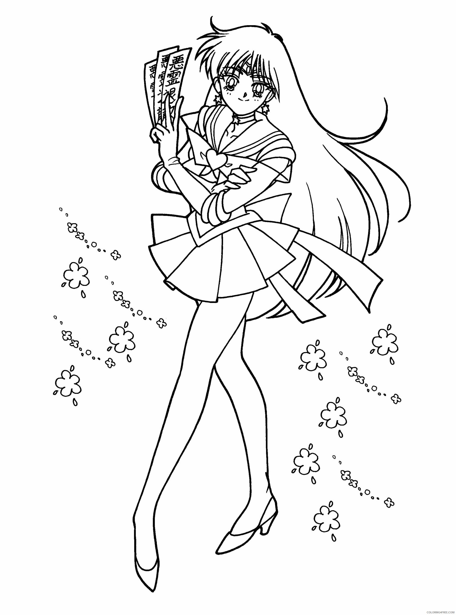 Sailor Moon Printable Coloring Pages Anime sailormoon 108 2021 1017 Coloring4free
