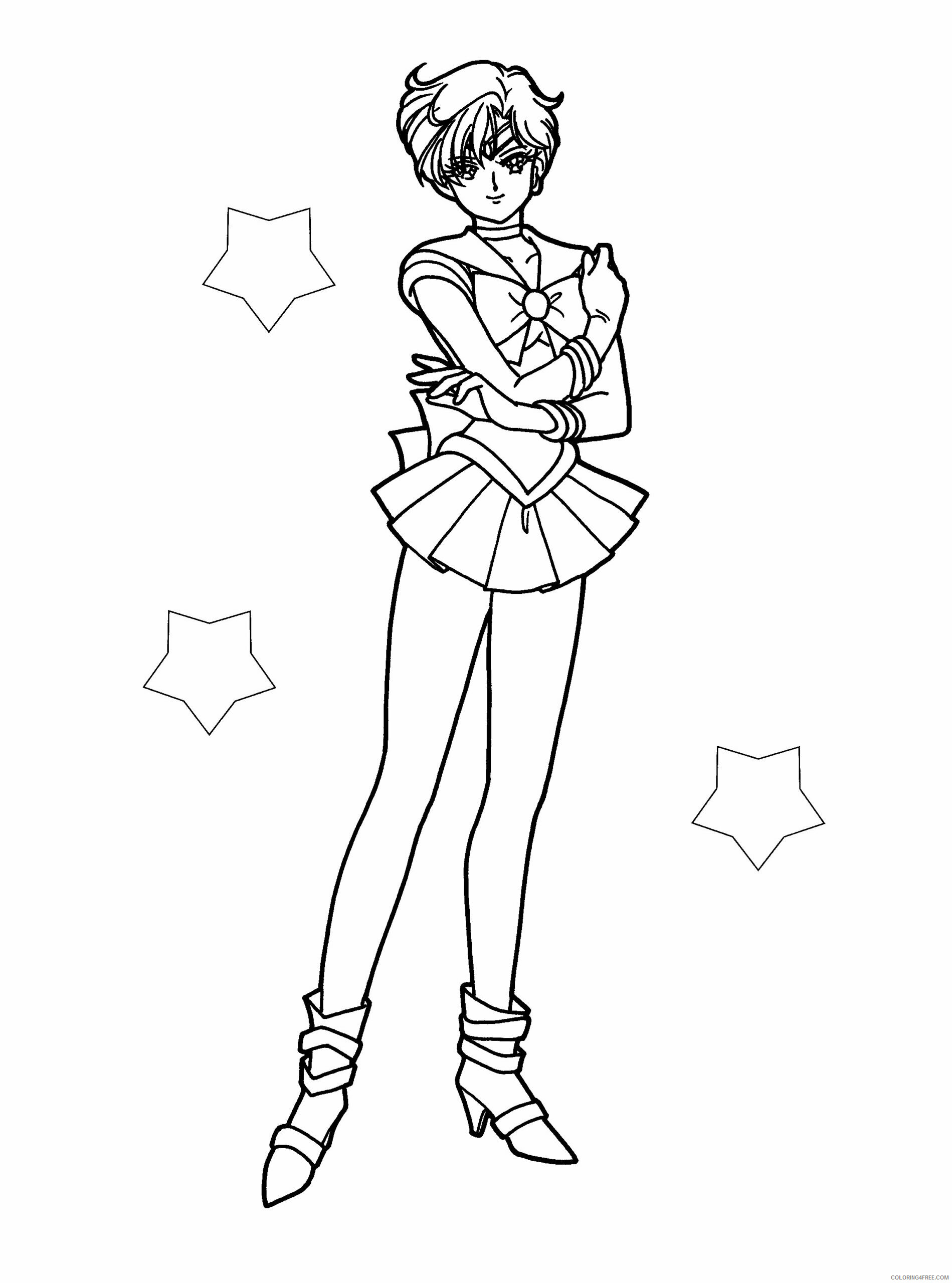 Sailor Moon Printable Coloring Pages Anime sailormoon 125 2021 1036 Coloring4free