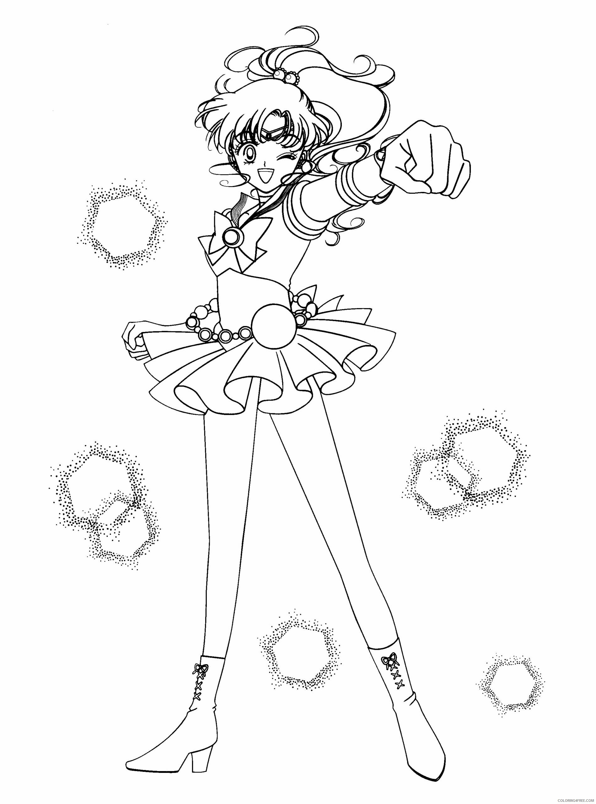 Sailor Moon Printable Coloring Pages Anime sailormoon 13 2021 1041 Coloring4free