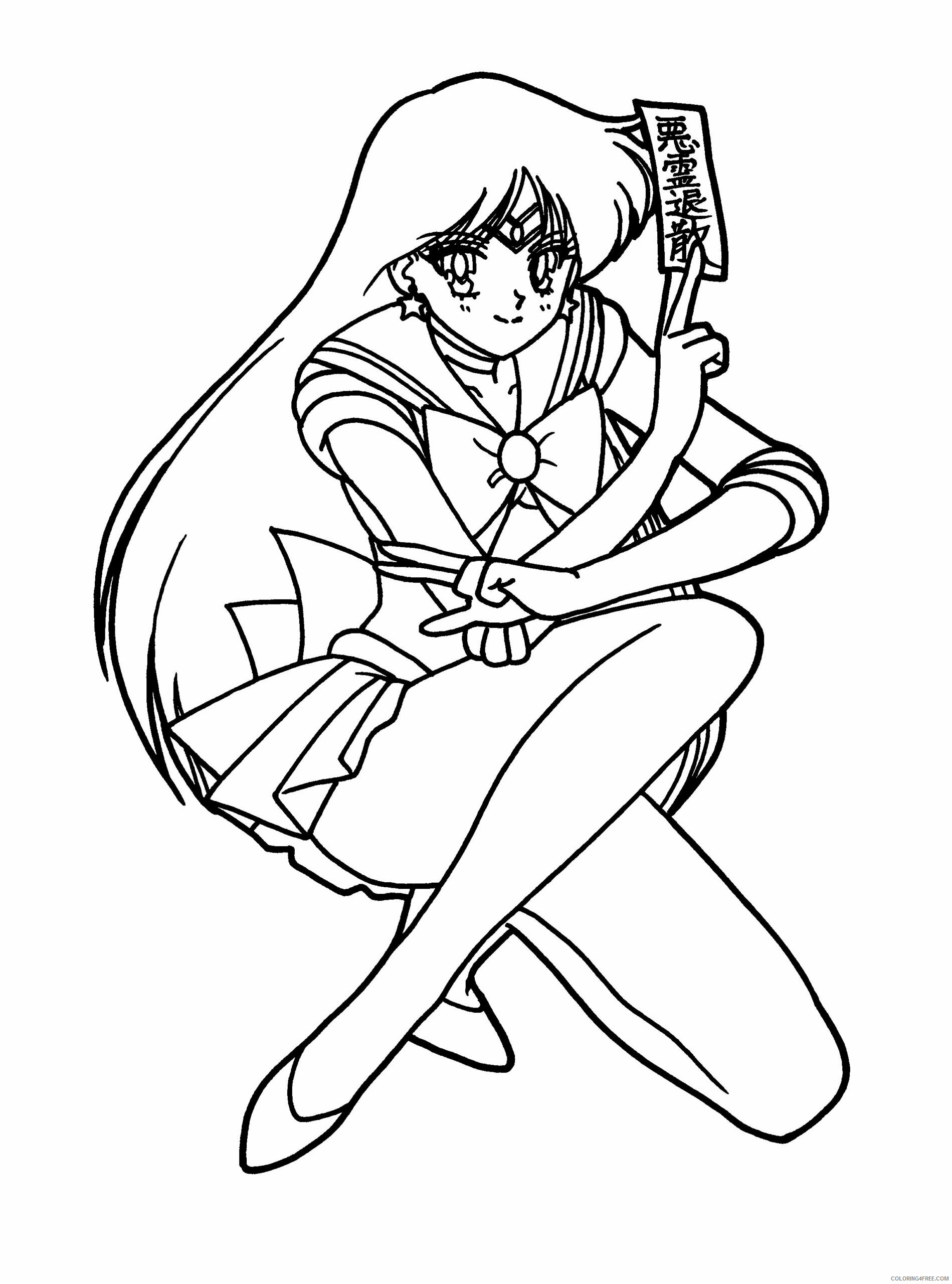 Sailor Moon Printable Coloring Pages Anime sailormoon 131 2021 1044 Coloring4free