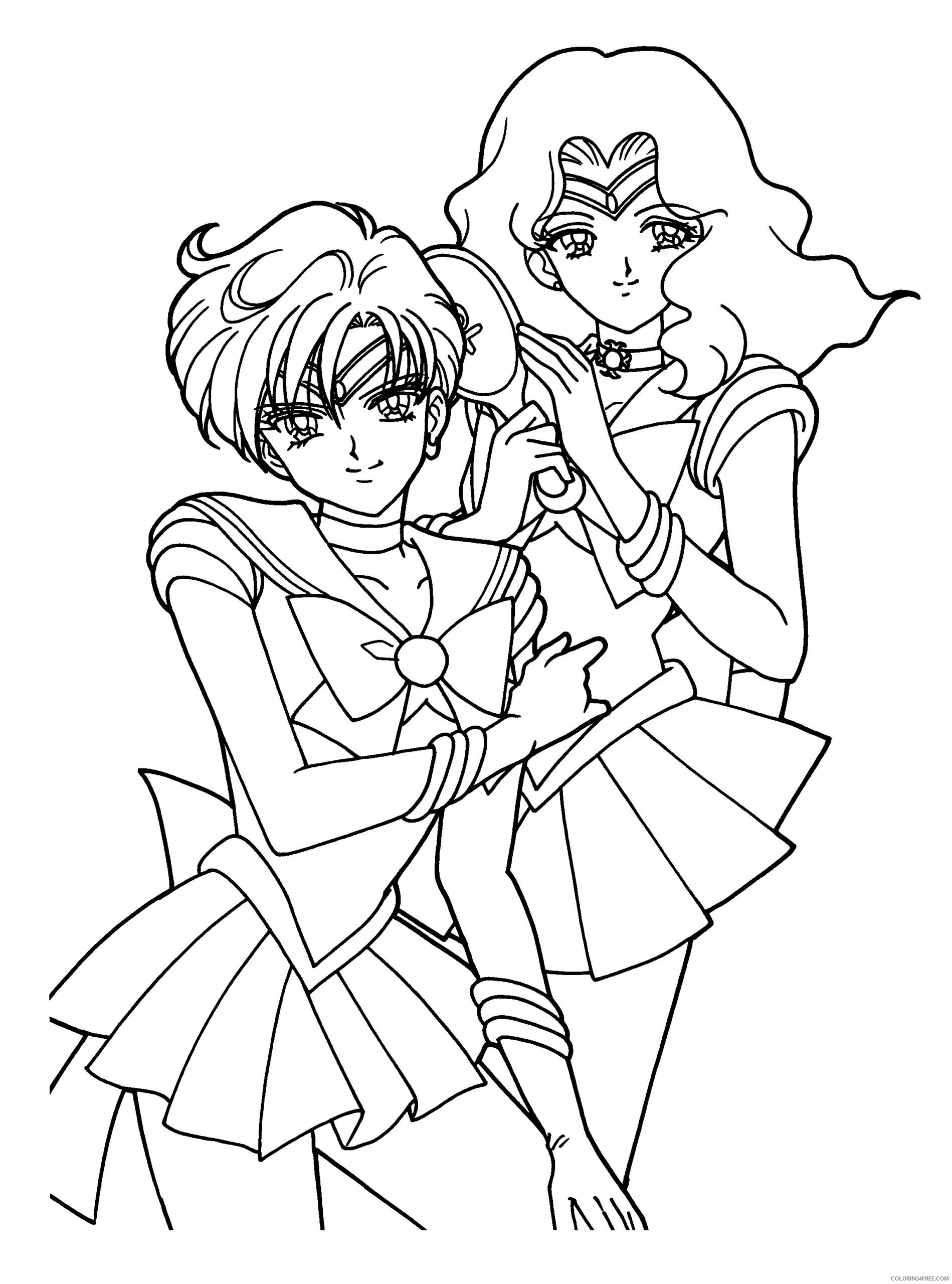 Sailor Moon Printable Coloring Pages Anime sailormoon 134 2021 1046 Coloring4free