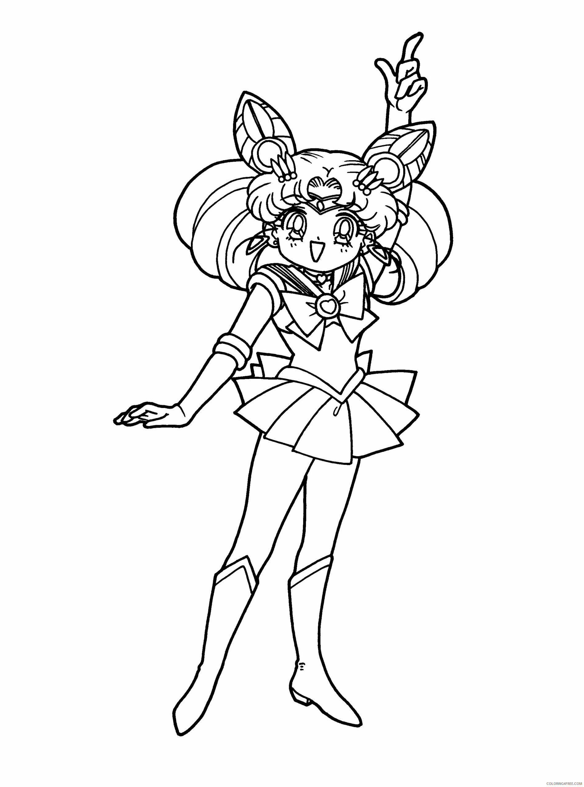 Sailor Moon Printable Coloring Pages Anime sailormoon 138 2021 1050 Coloring4free