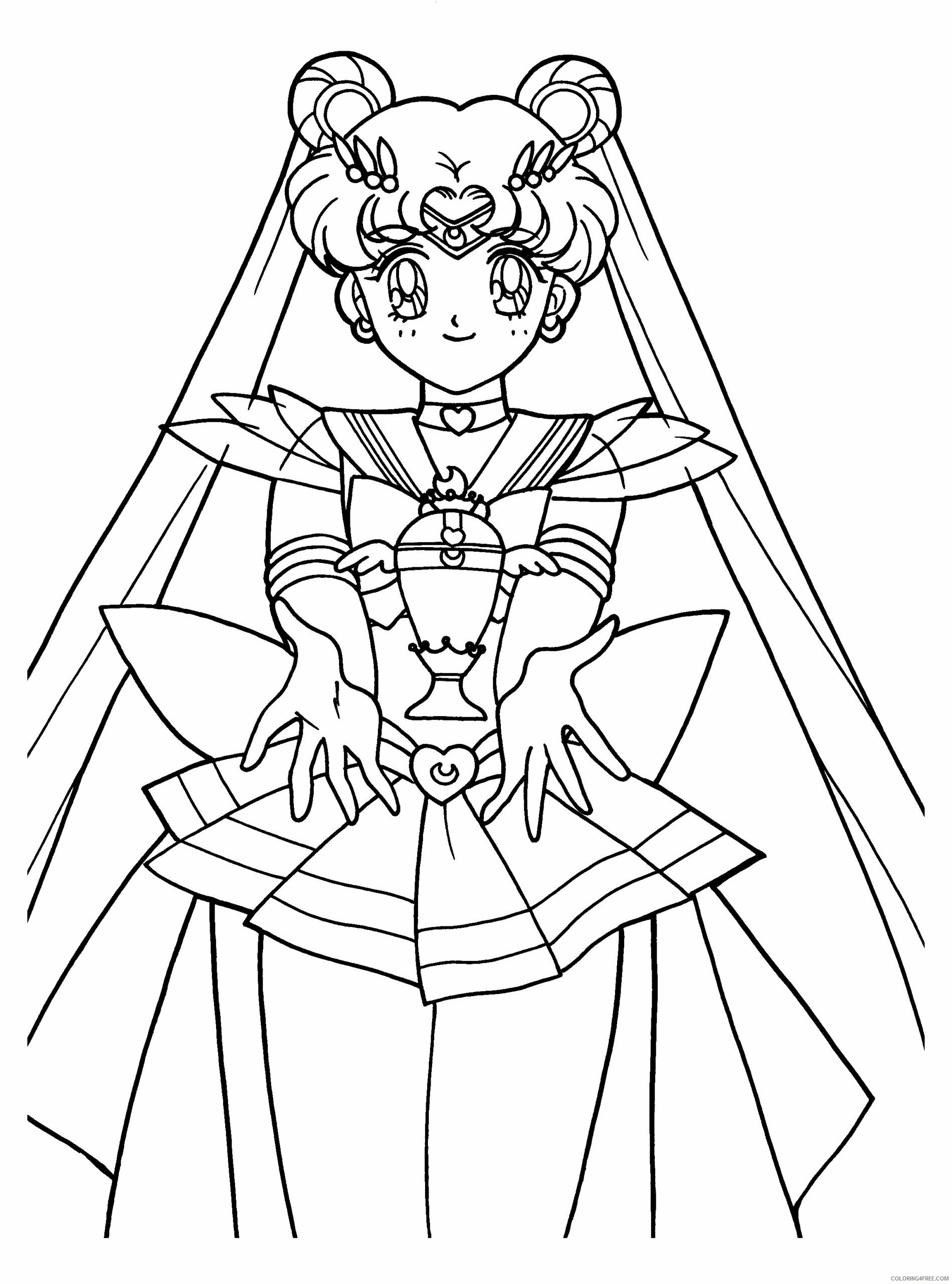 Sailor Moon Printable Coloring Pages Anime sailormoon 139 2021 1051 Coloring4free
