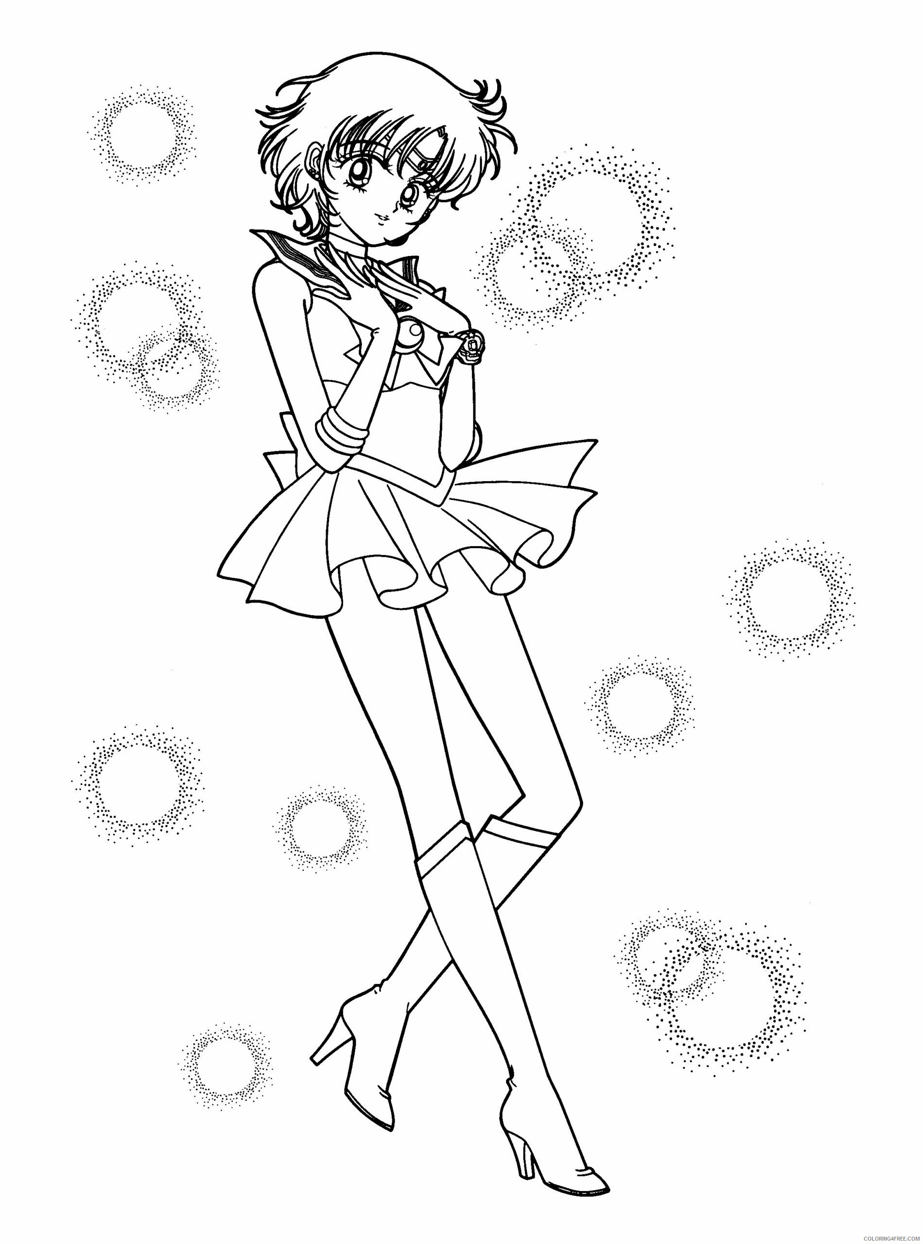 Sailor Moon Printable Coloring Pages Anime sailormoon 15 2021 1054 Coloring4free