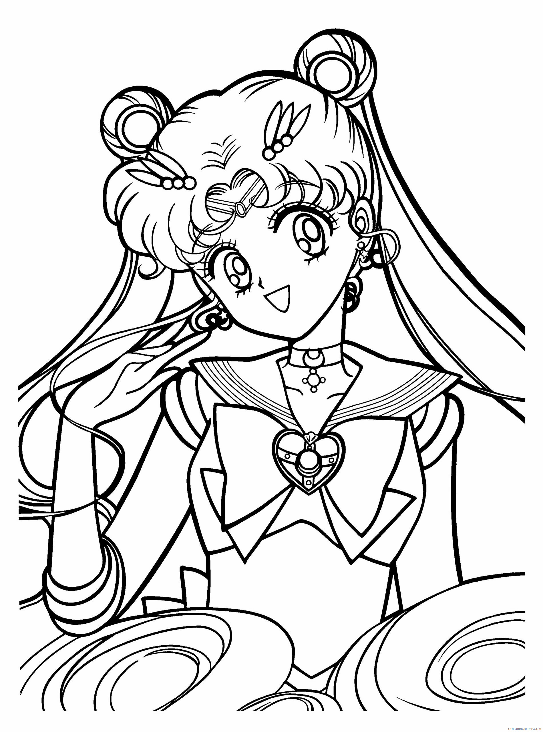 Sailor Moon Printable Coloring Pages Anime sailormoon 2 2021 1063 Coloring4free