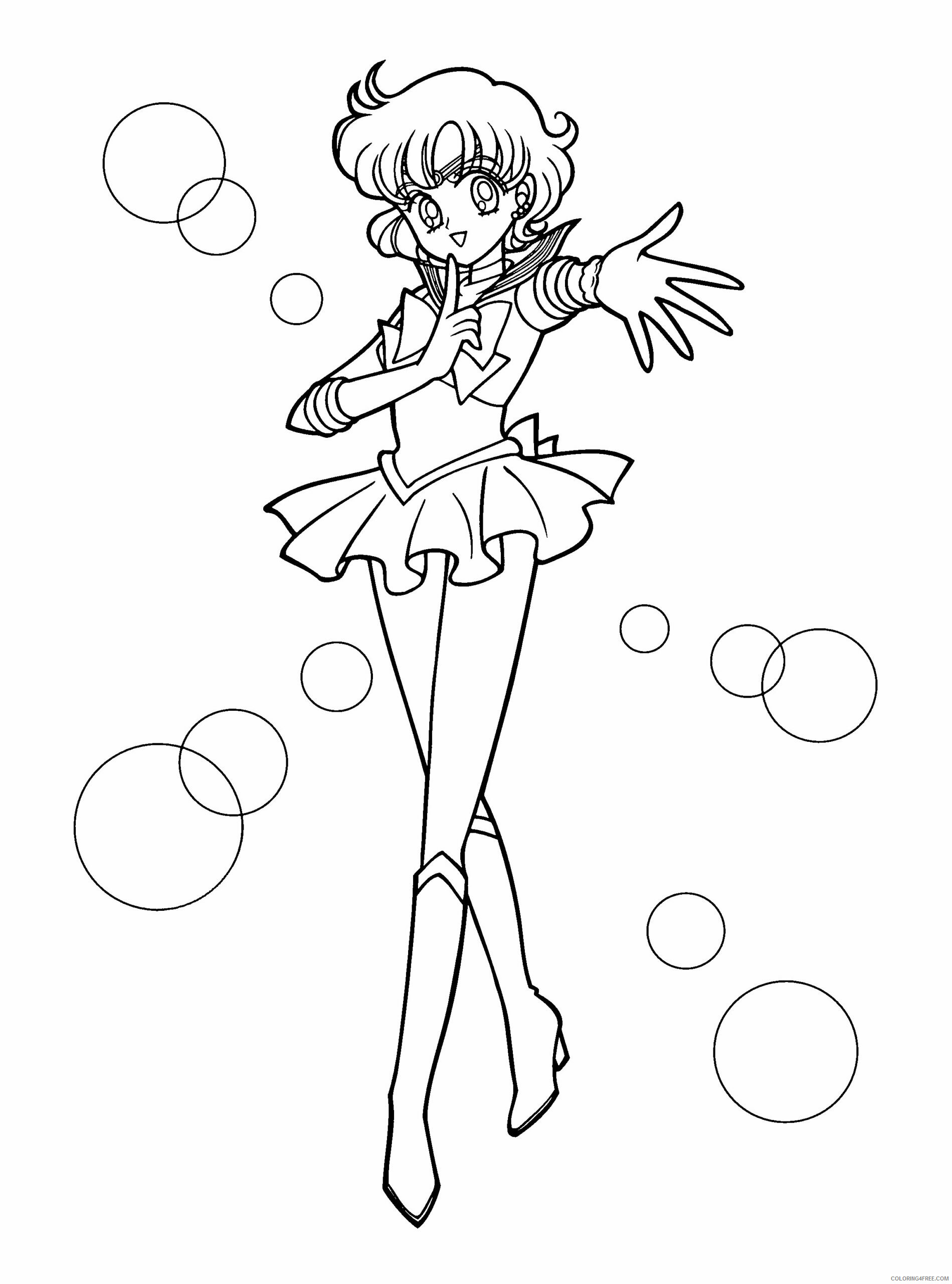 Sailor Moon Printable Coloring Pages Anime sailormoon 26 2021 1072 Coloring4free