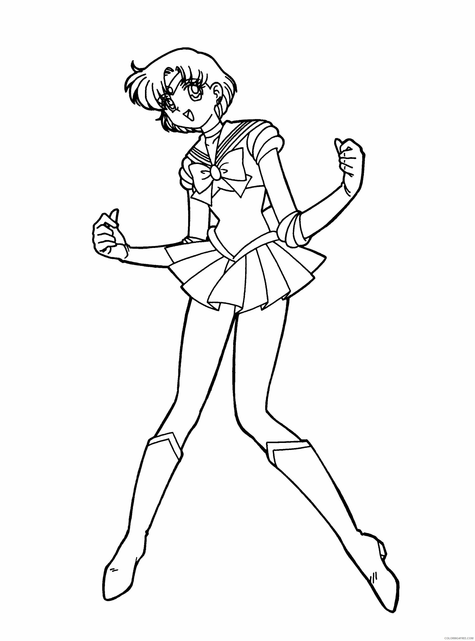 Sailor Moon Printable Coloring Pages Anime sailormoon 41 2021 1090 Coloring4free