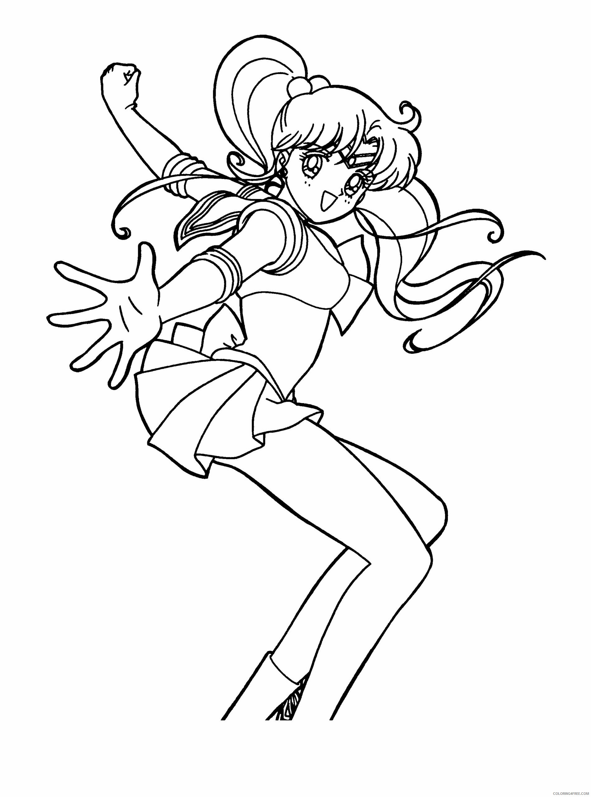 Sailor Moon Printable Coloring Pages Anime sailormoon 51 2021 1101 Coloring4free
