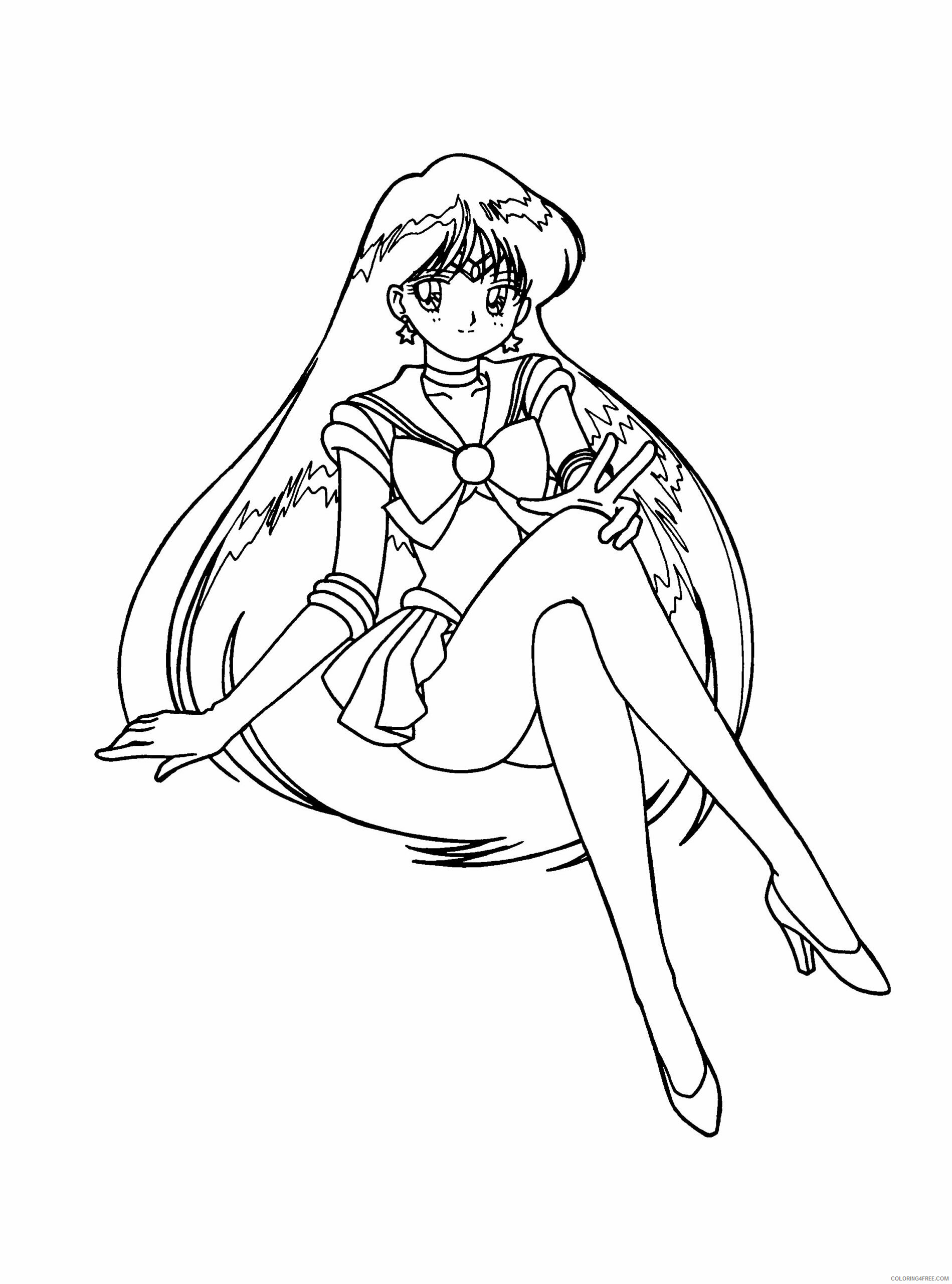 Sailor Moon Printable Coloring Pages Anime sailormoon 53 2021 1103 Coloring4free