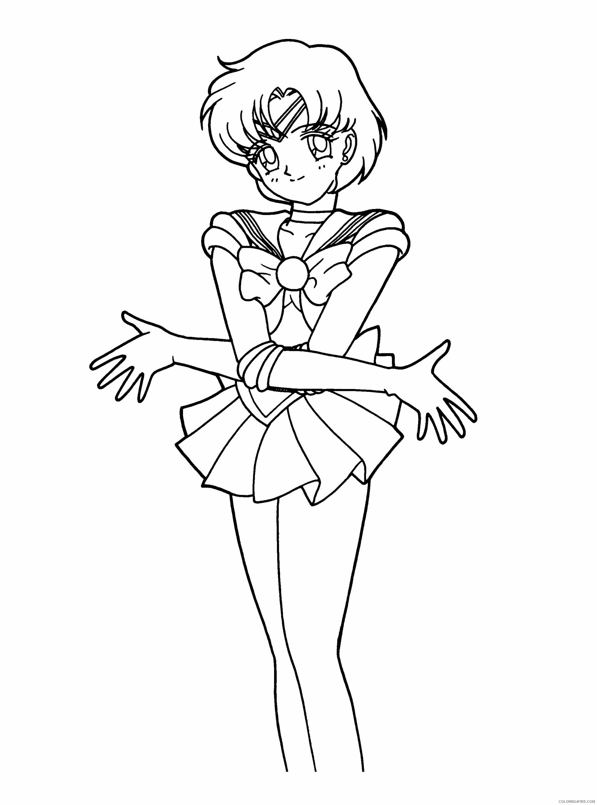 Sailor Moon Printable Coloring Pages Anime sailormoon 54 2021 1104 Coloring4free