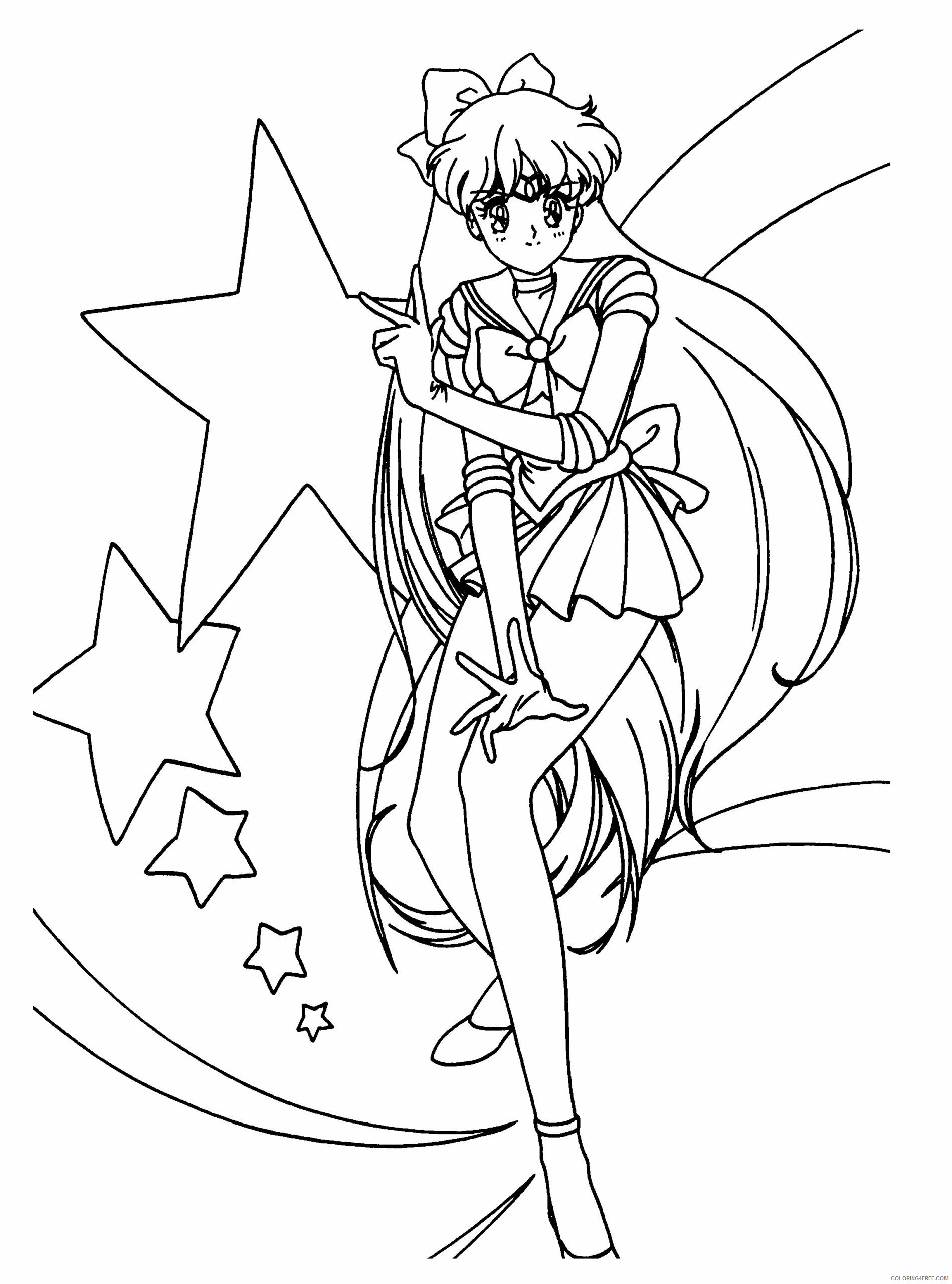 Sailor Moon Printable Coloring Pages Anime sailormoon 58 2021 1108 Coloring4free
