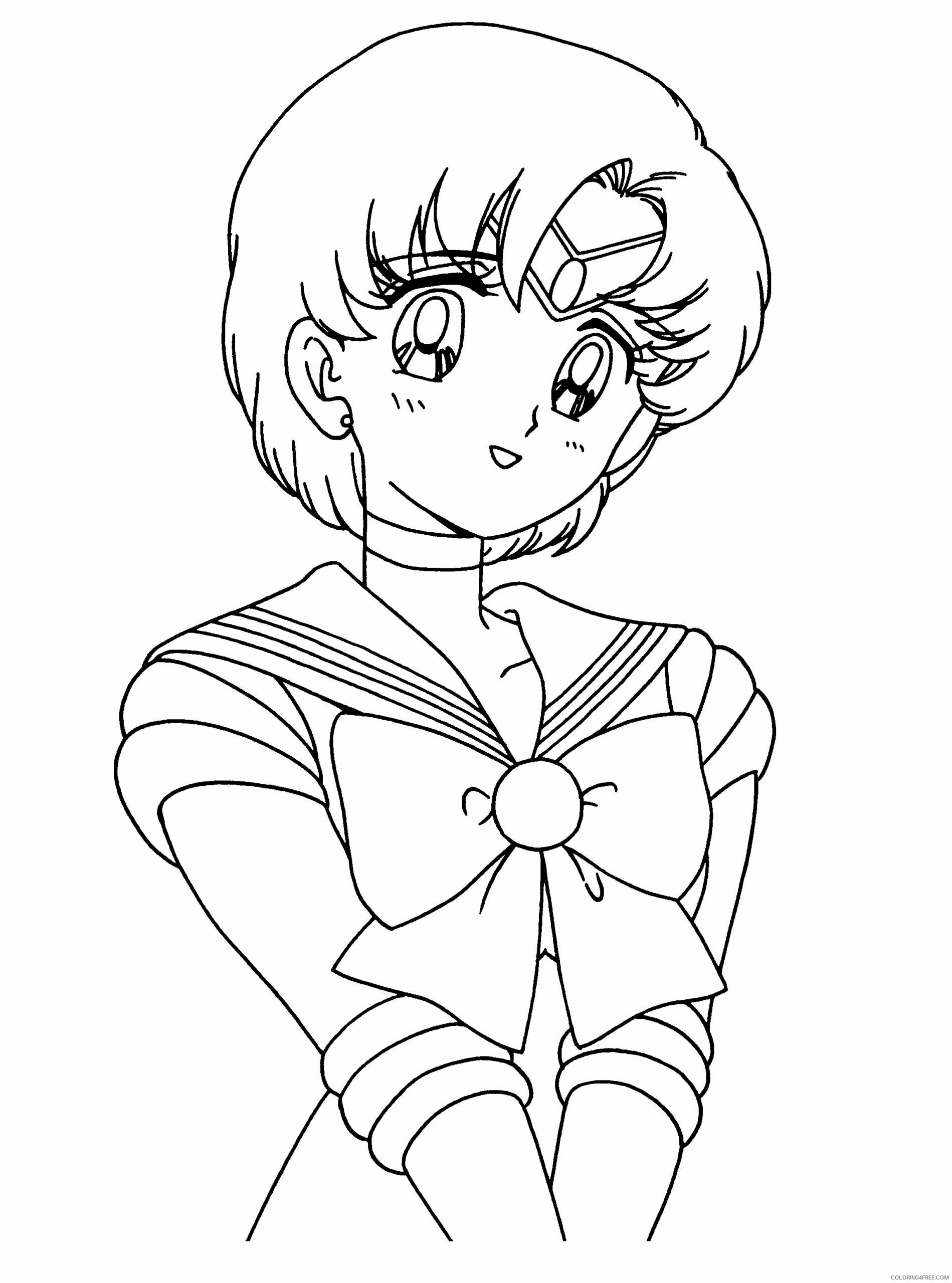 Sailor Moon Printable Coloring Pages Anime sailormoon 60 2021 1111 Coloring4free