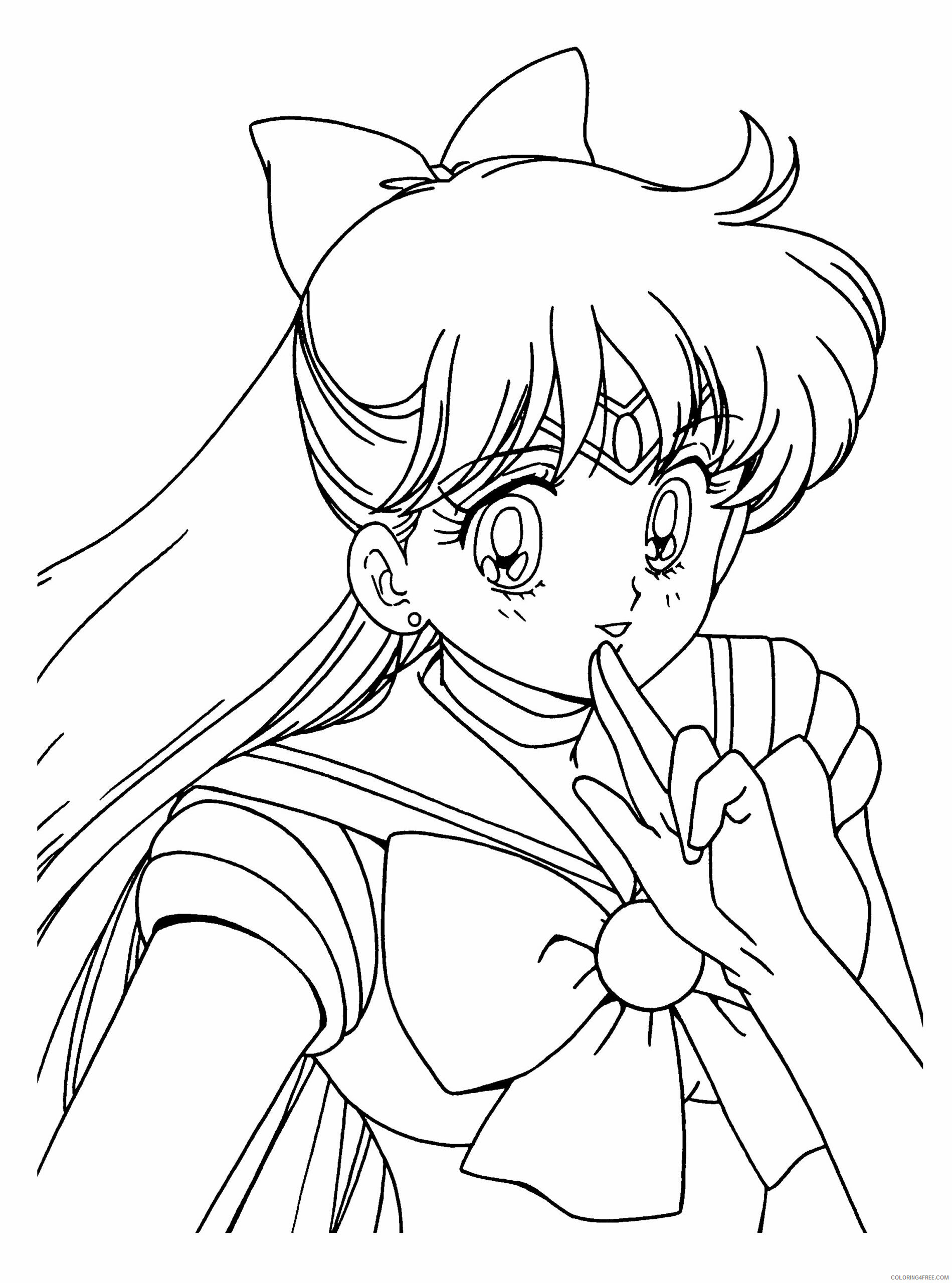 Sailor Moon Printable Coloring Pages Anime sailormoon 66 2021 1116 Coloring4free