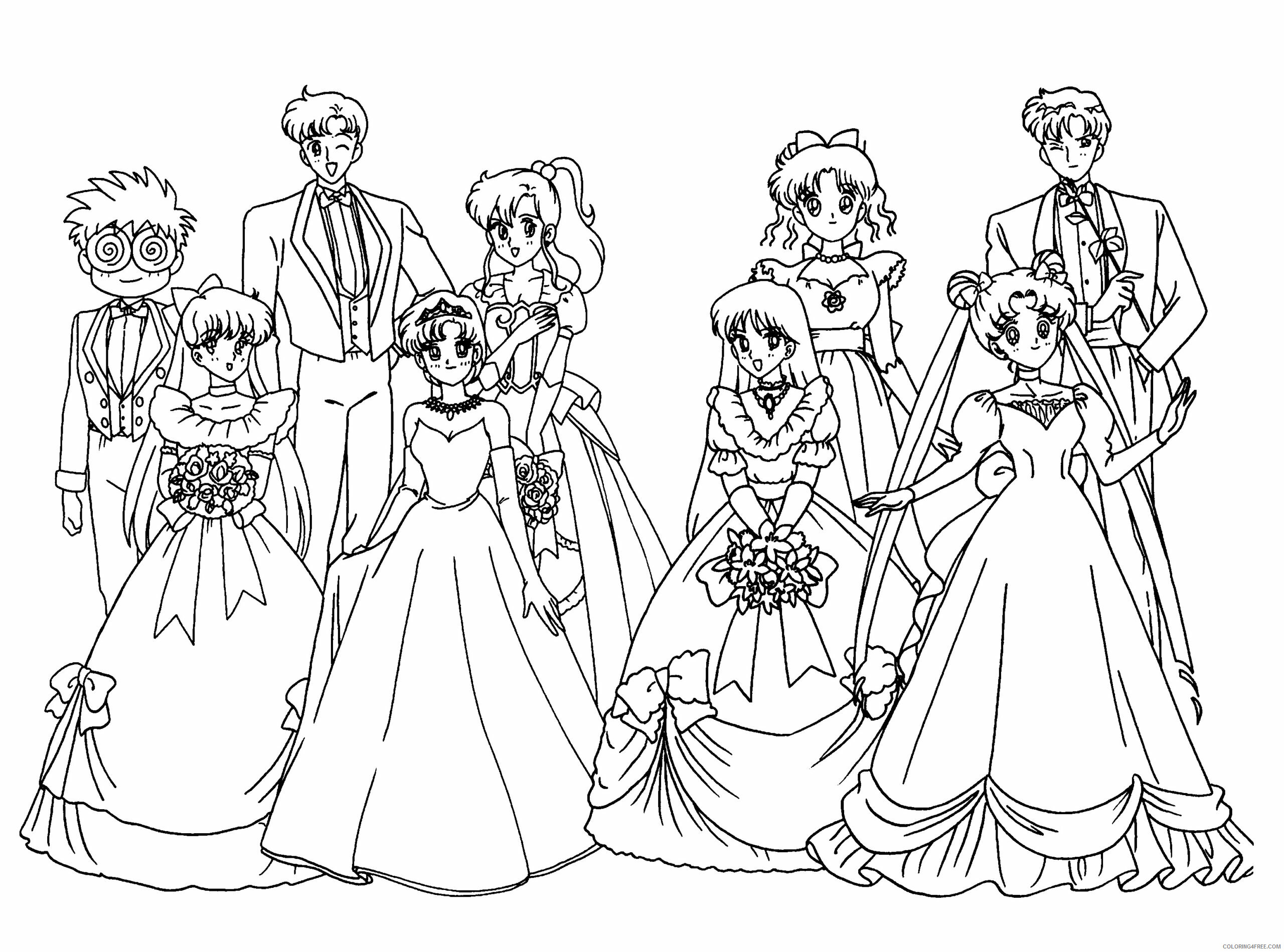 Sailor Moon Printable Coloring Pages Anime sailormoon 68 2021 1118 Coloring4free