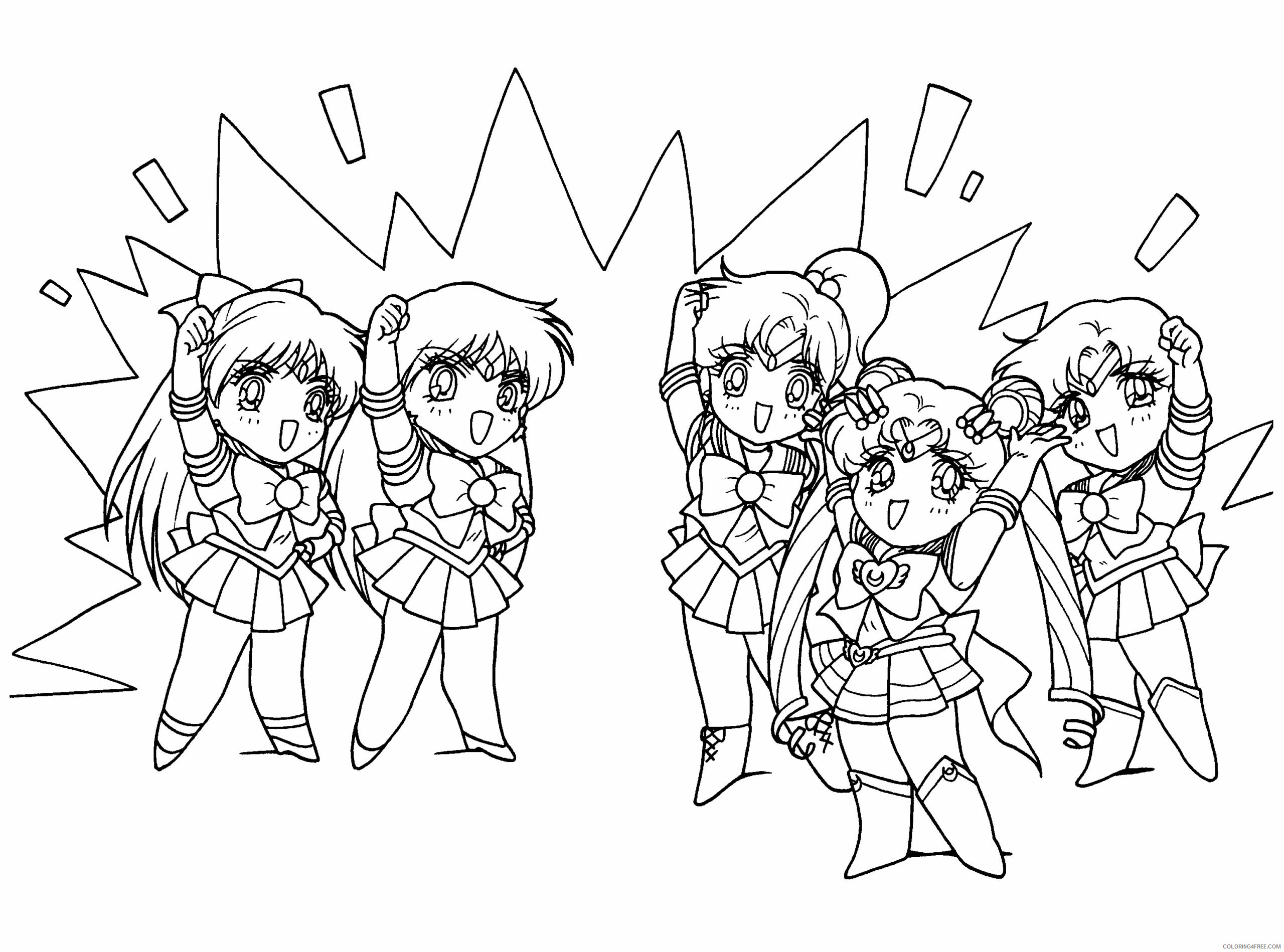 Sailor Moon Printable Coloring Pages Anime sailormoon 76 2021 1127 Coloring4free