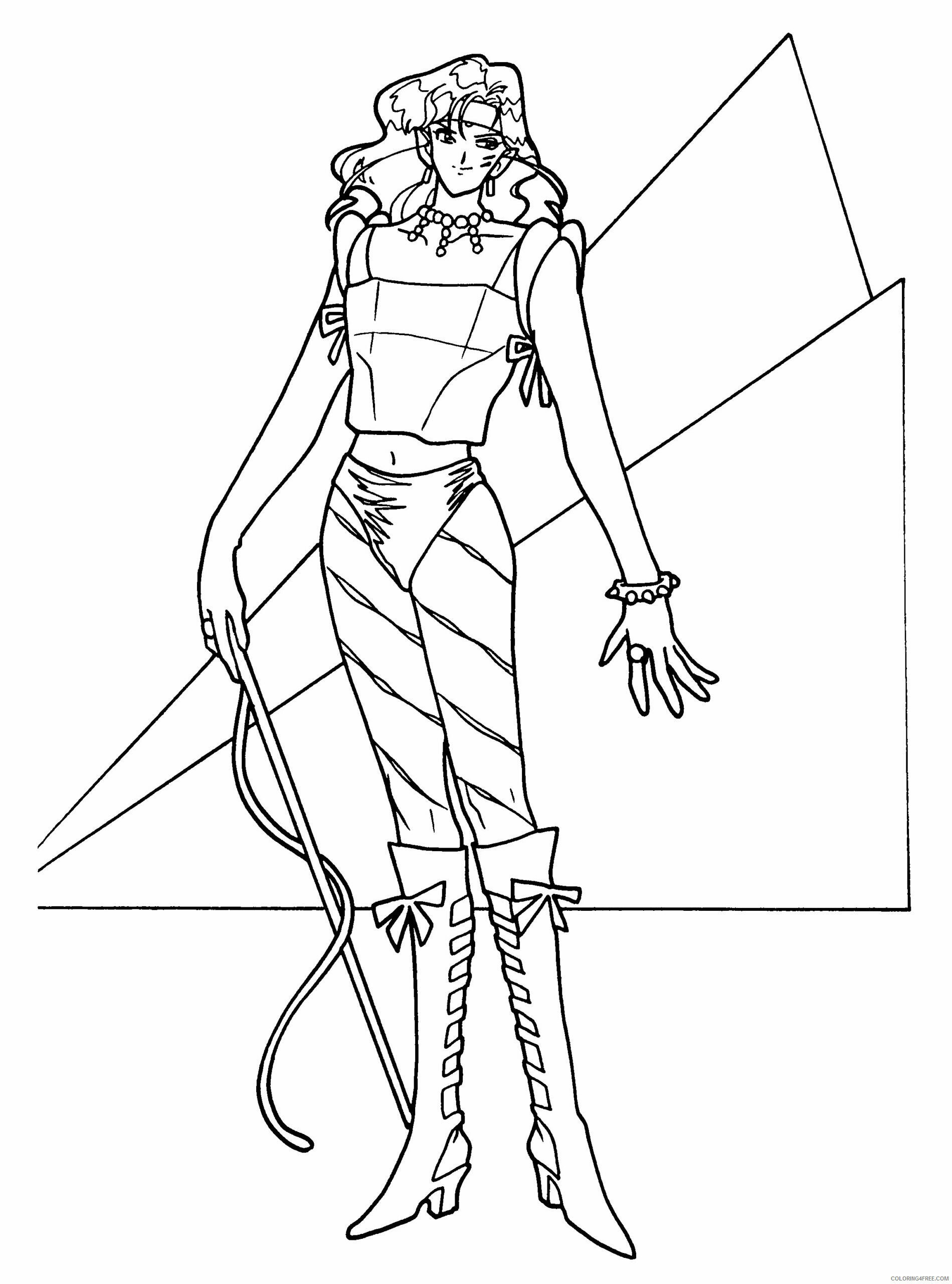Sailor Moon Printable Coloring Pages Anime sailormoon 78 2021 1129 Coloring4free