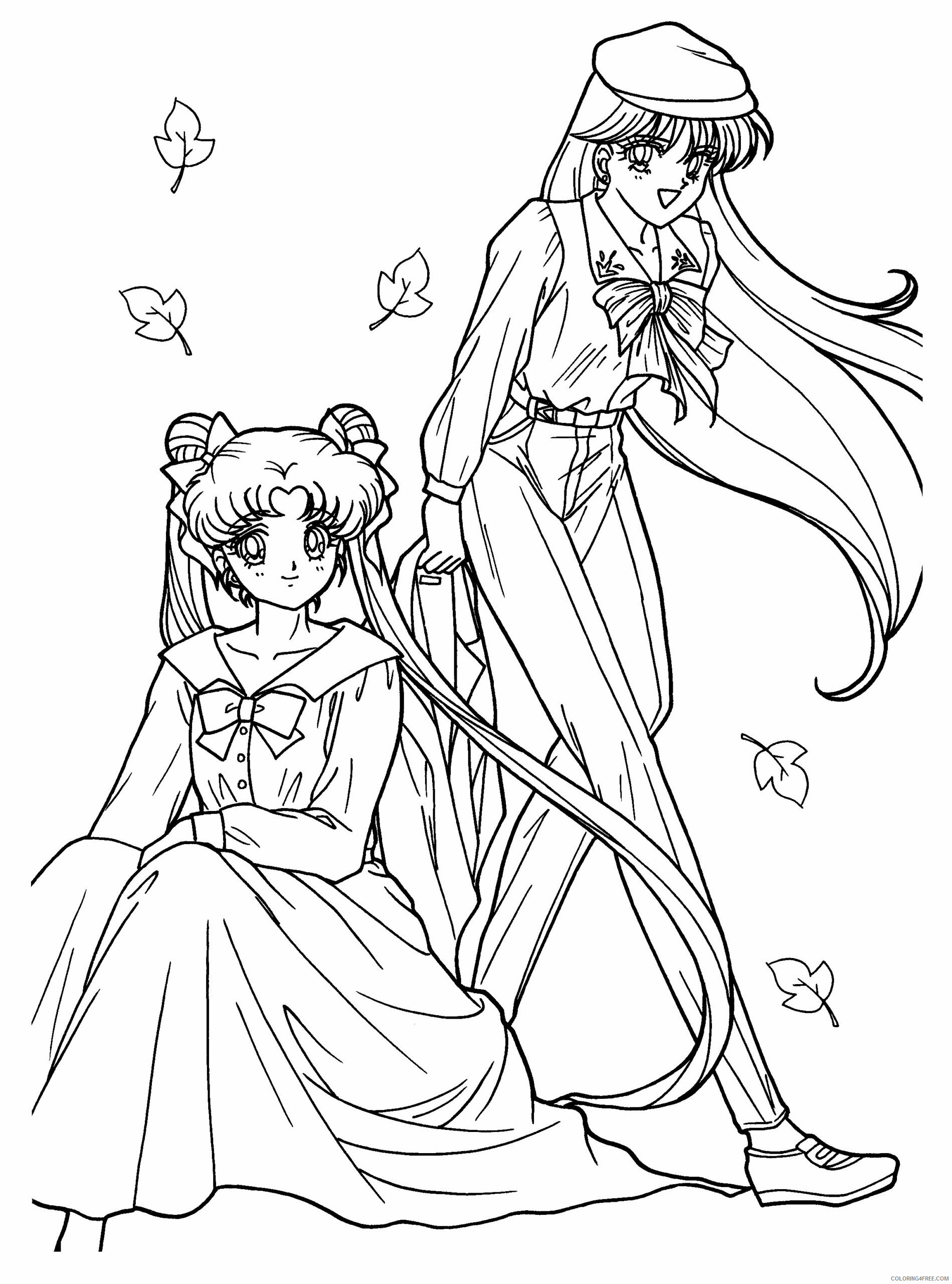 Sailor Moon Printable Coloring Pages Anime sailormoon 98 2021 1153 Coloring4free