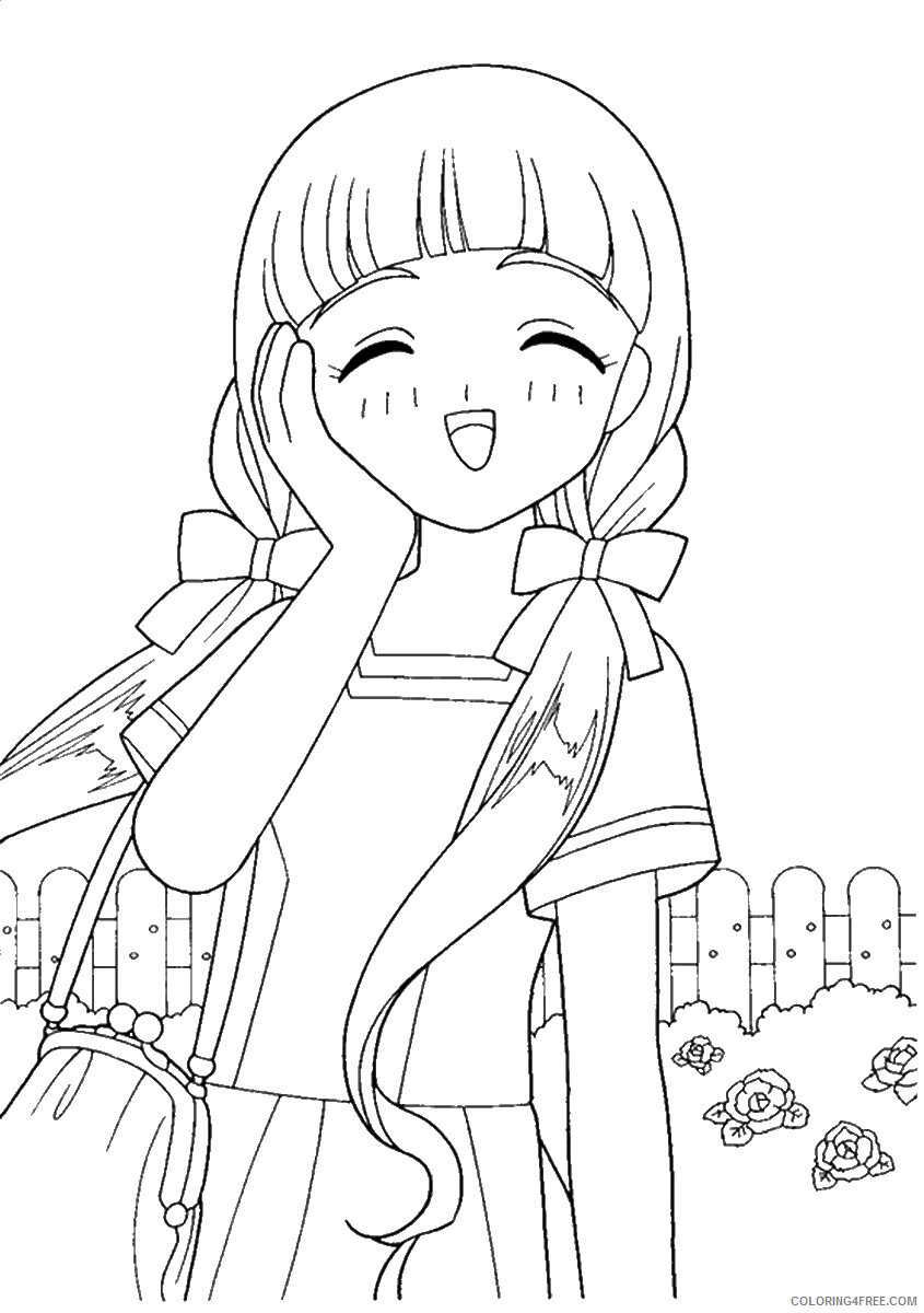Sakura Printable Coloring Pages Anime sakura_cl_16 2021 17 Coloring4free